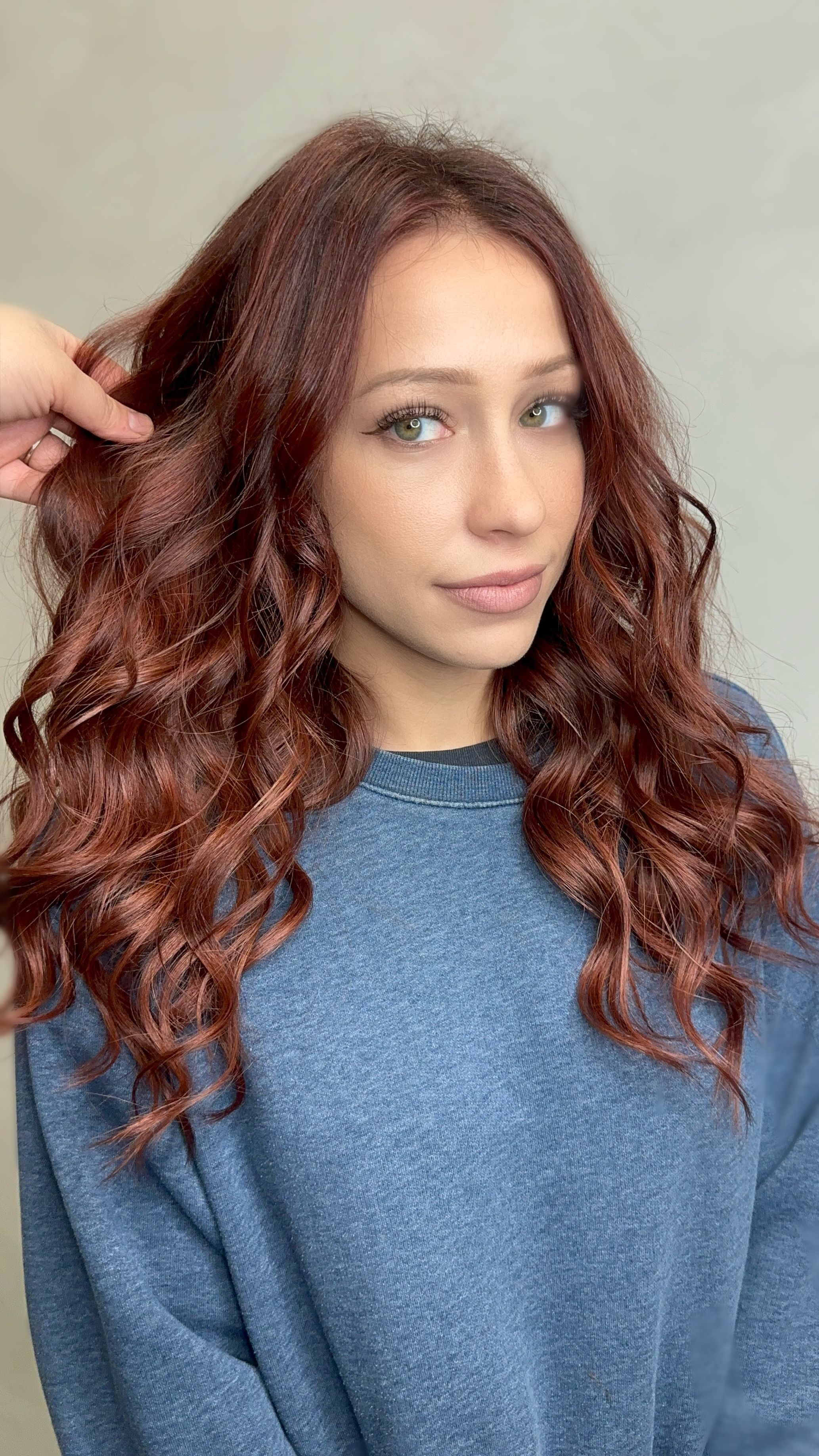 Sarah Santella — Reds ONESHOT Hair Awards entry