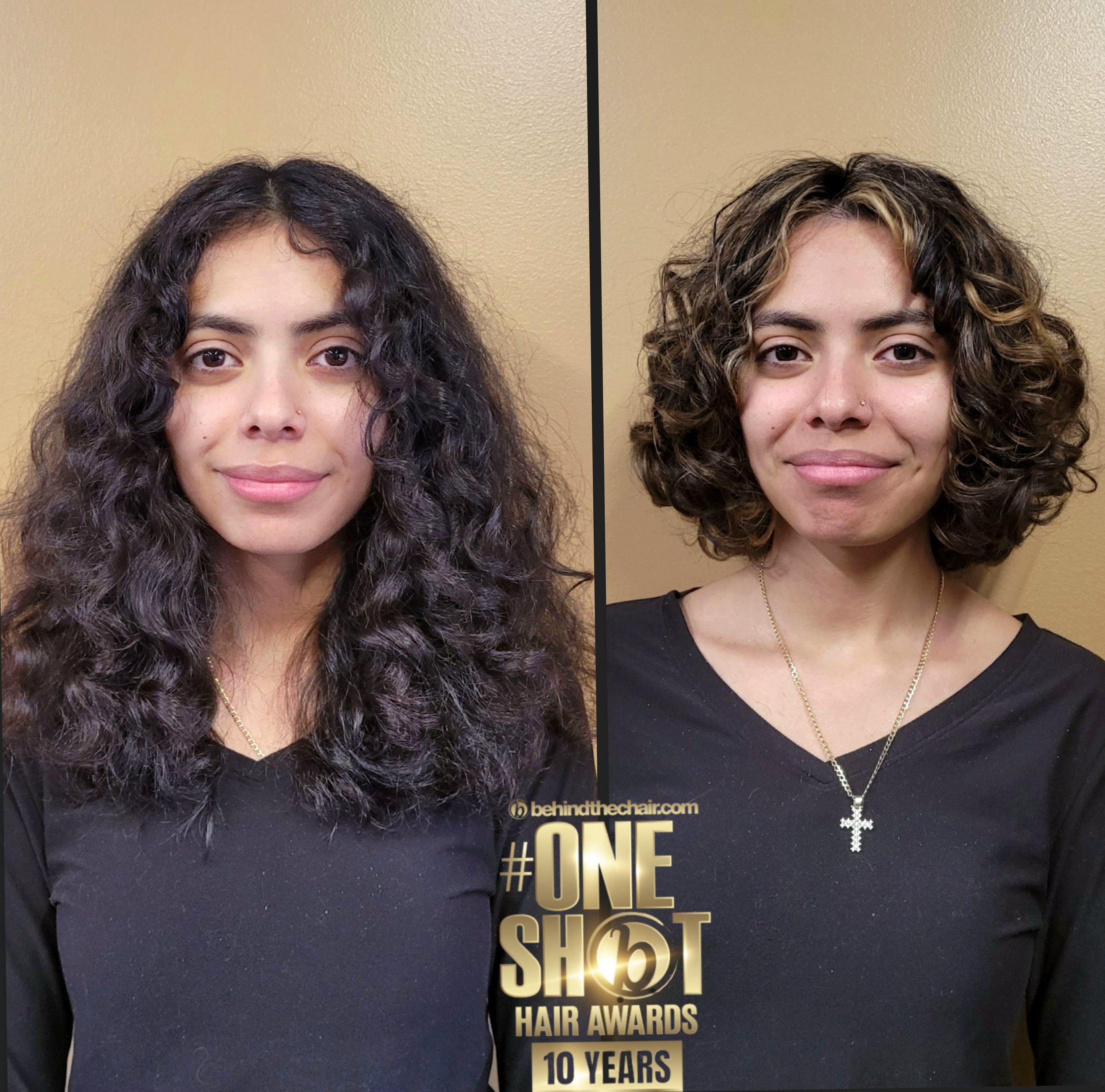 Natasha Manolagas — Cut Transformation ONESHOT Hair Awards entry
