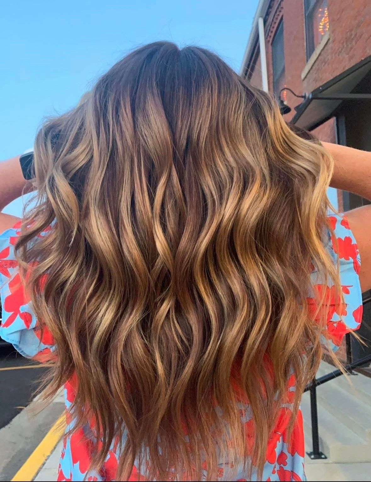Kristi Cates — Warm Balayage ONESHOT Hair Awards entry