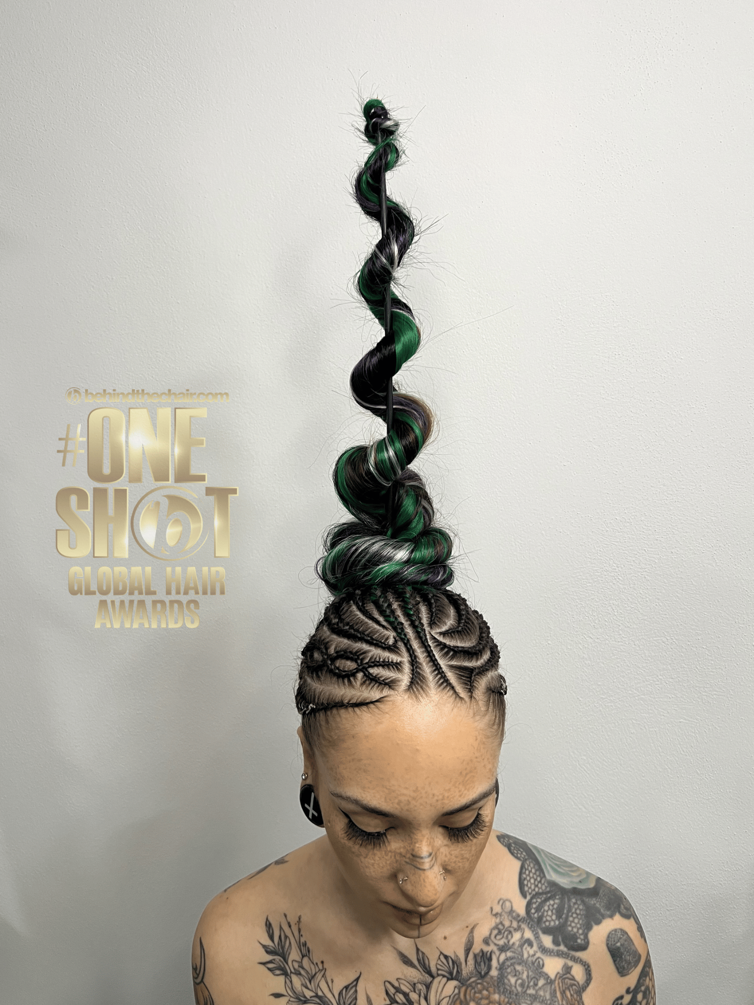 Anna Štuková — Intricate Braids & Twists ONESHOT Hair Awards entry