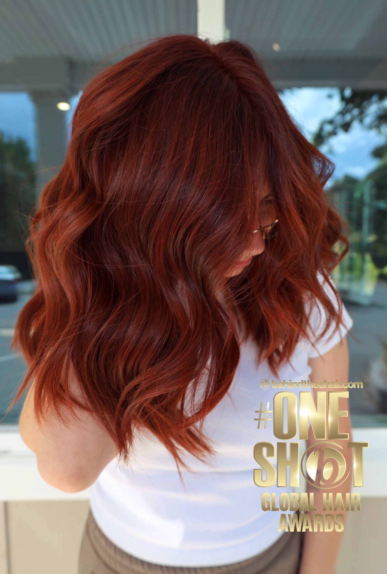 Danielle Danielle — Reds ONESHOT Hair Awards entry
