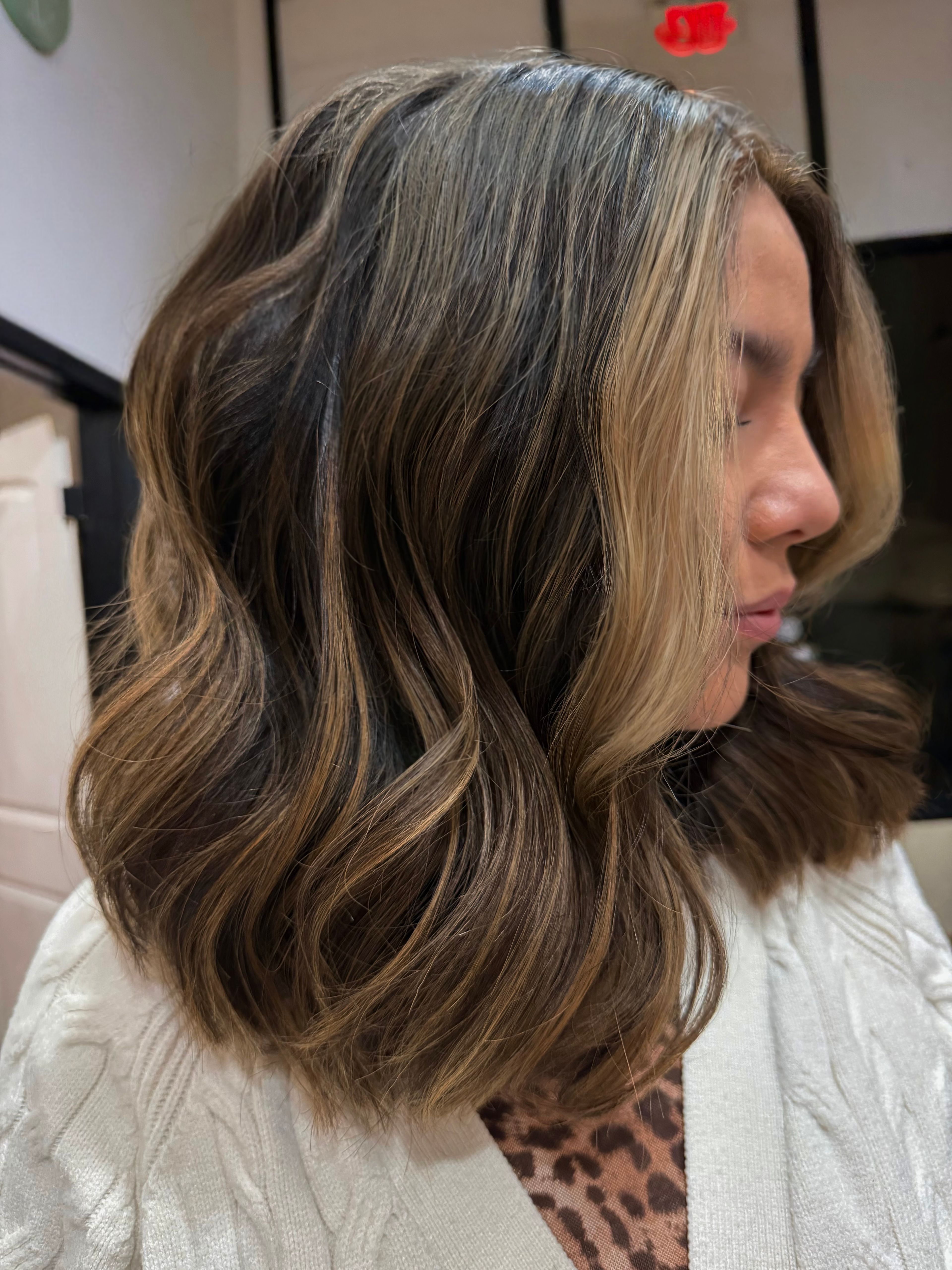 Skyeler Frett — Warm Balayage ONESHOT Hair Awards entry