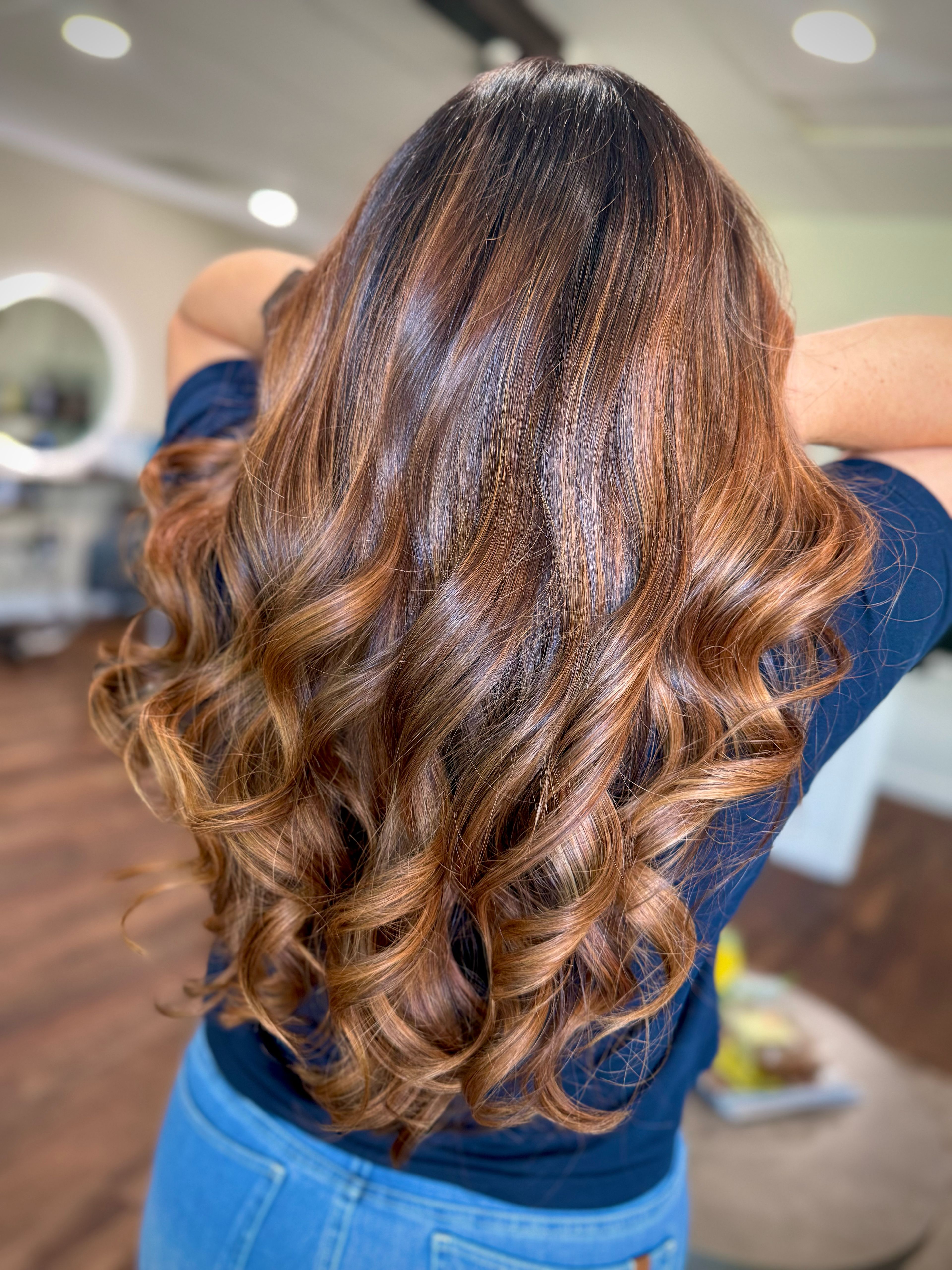 Olivia Timm — Warm Balayage ONESHOT Hair Awards entry