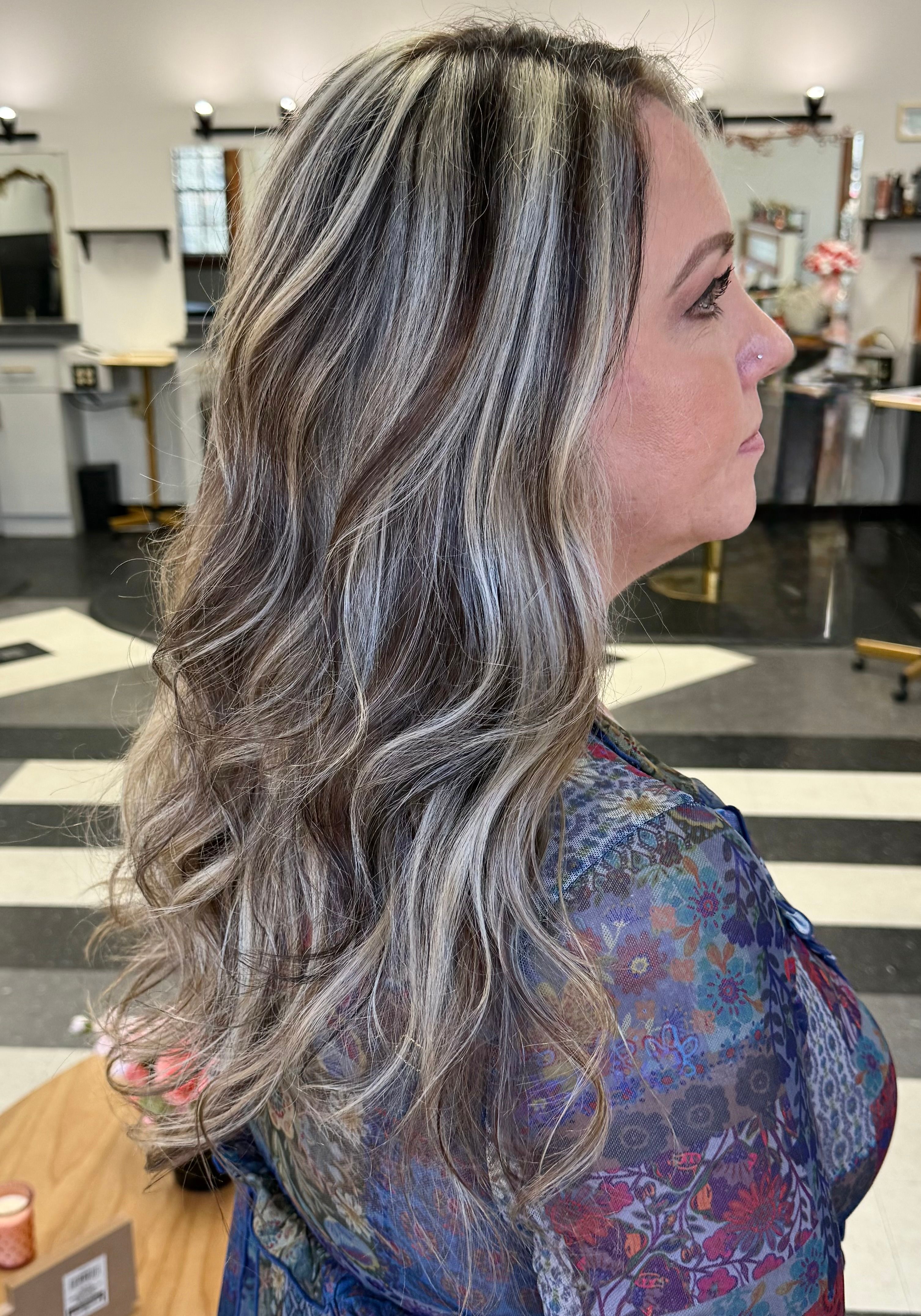 Audra Brown — Color Blocking ONESHOT Hair Awards entry