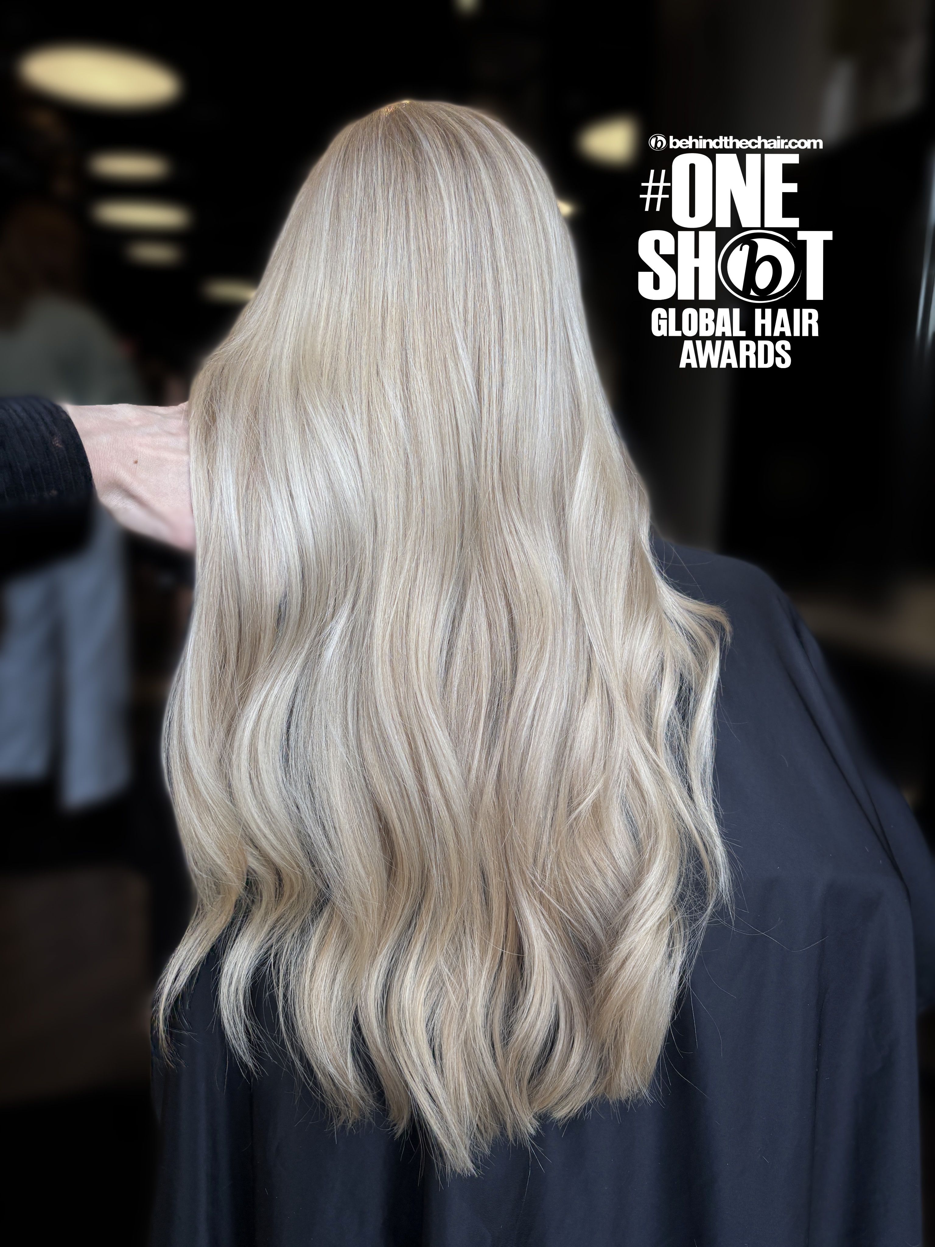 Kelsey Woodard — Blondes ONESHOT Hair Awards entry