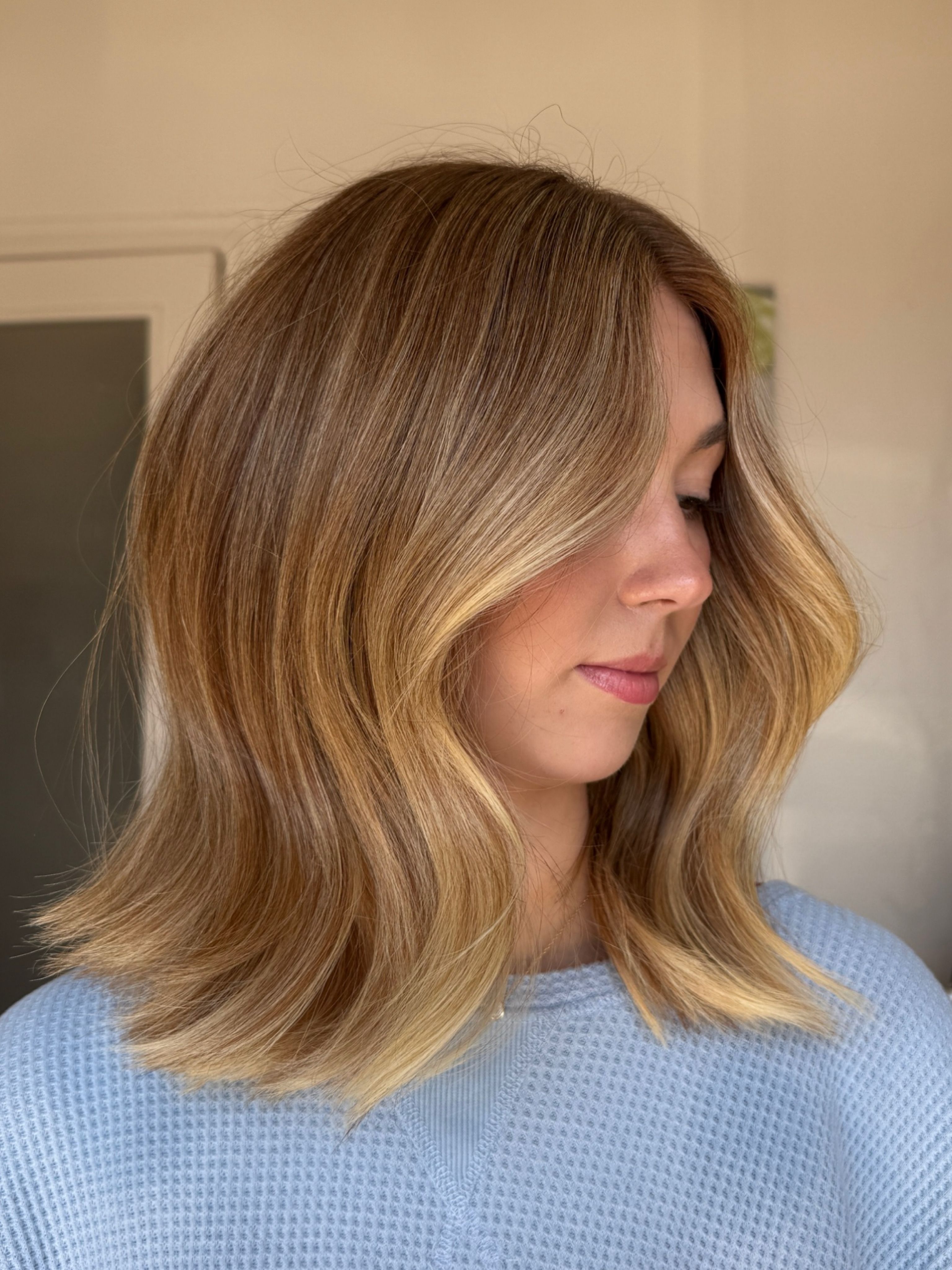 Haley Clapp — Warm Balayage ONESHOT Hair Awards entry