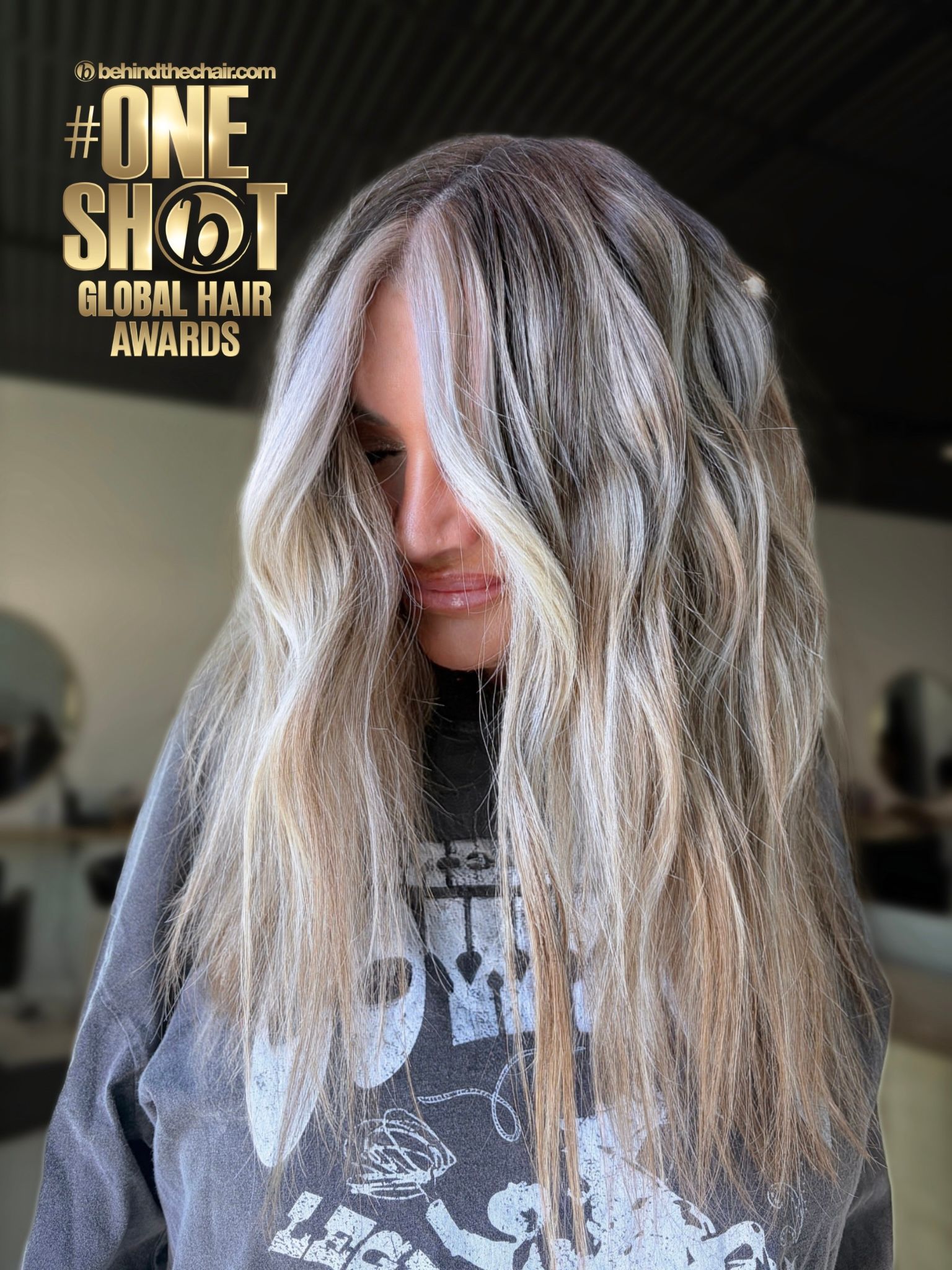 Hannah Davis — Cool Balayage ONESHOT Hair Awards entry