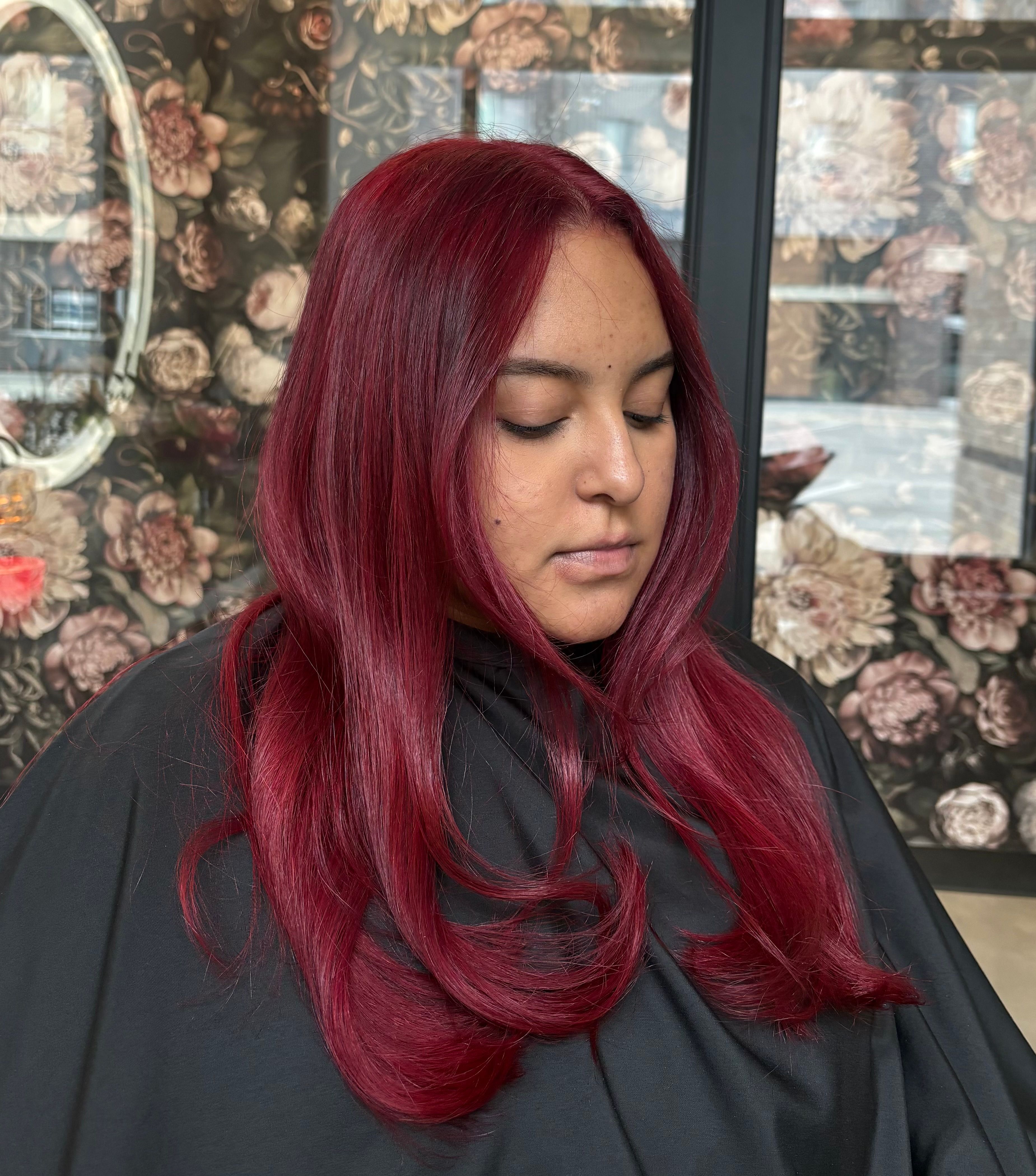 Jessica Reyes — Reds ONESHOT Hair Awards entry