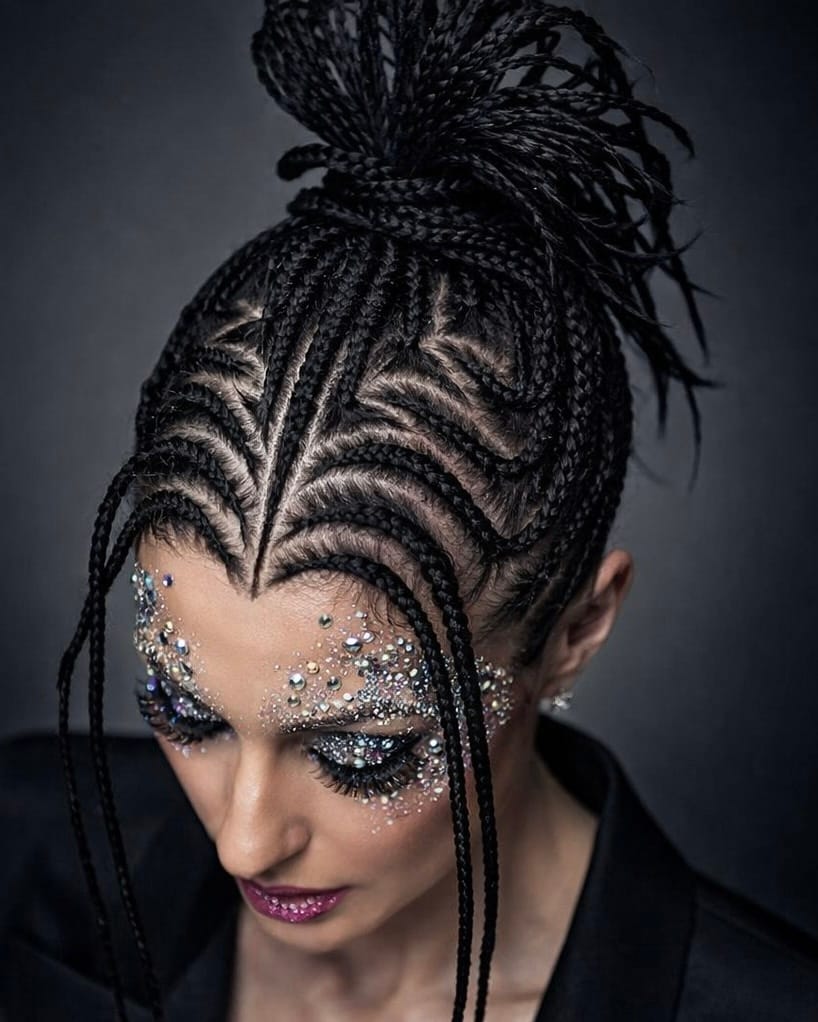 Alla Bogomazova — Intricate Braids & Twists ONESHOT Hair Awards entry