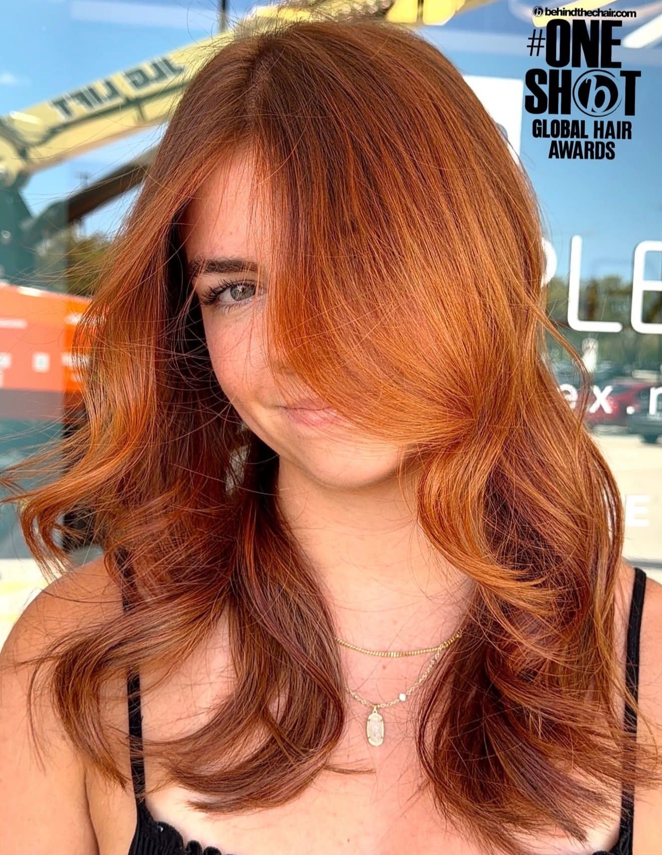 Macy Wooley — Reds ONESHOT Hair Awards entry