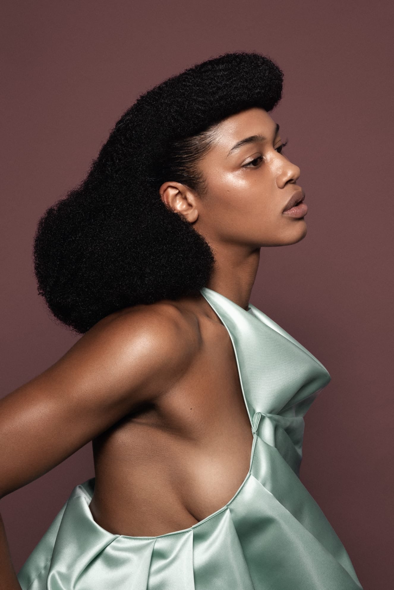 Lisette Estrada Rodriguez — Texture Shot ONESHOT Hair Awards entry