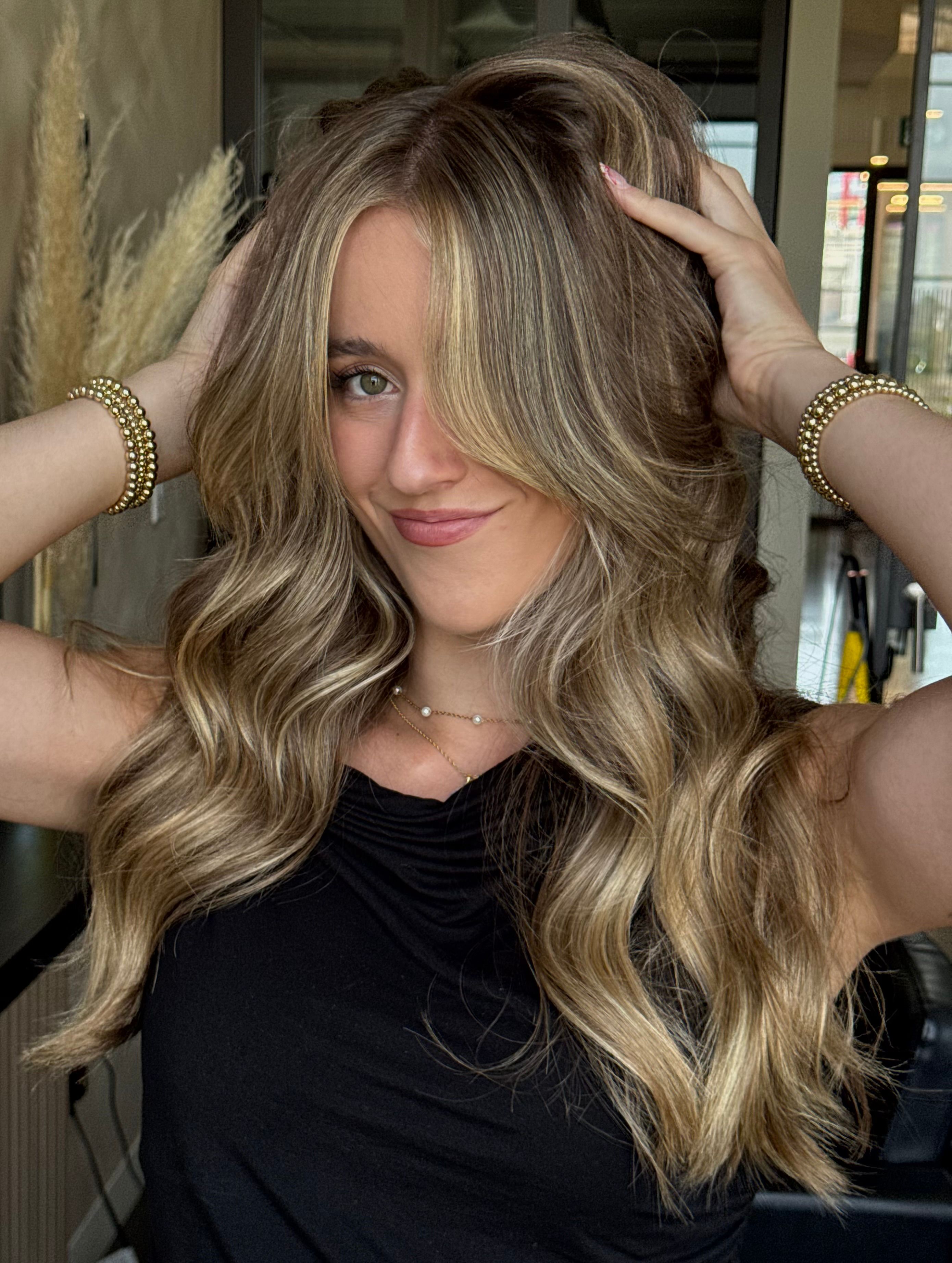 Keltie LeGuilloux — Warm Balayage ONESHOT Hair Awards entry