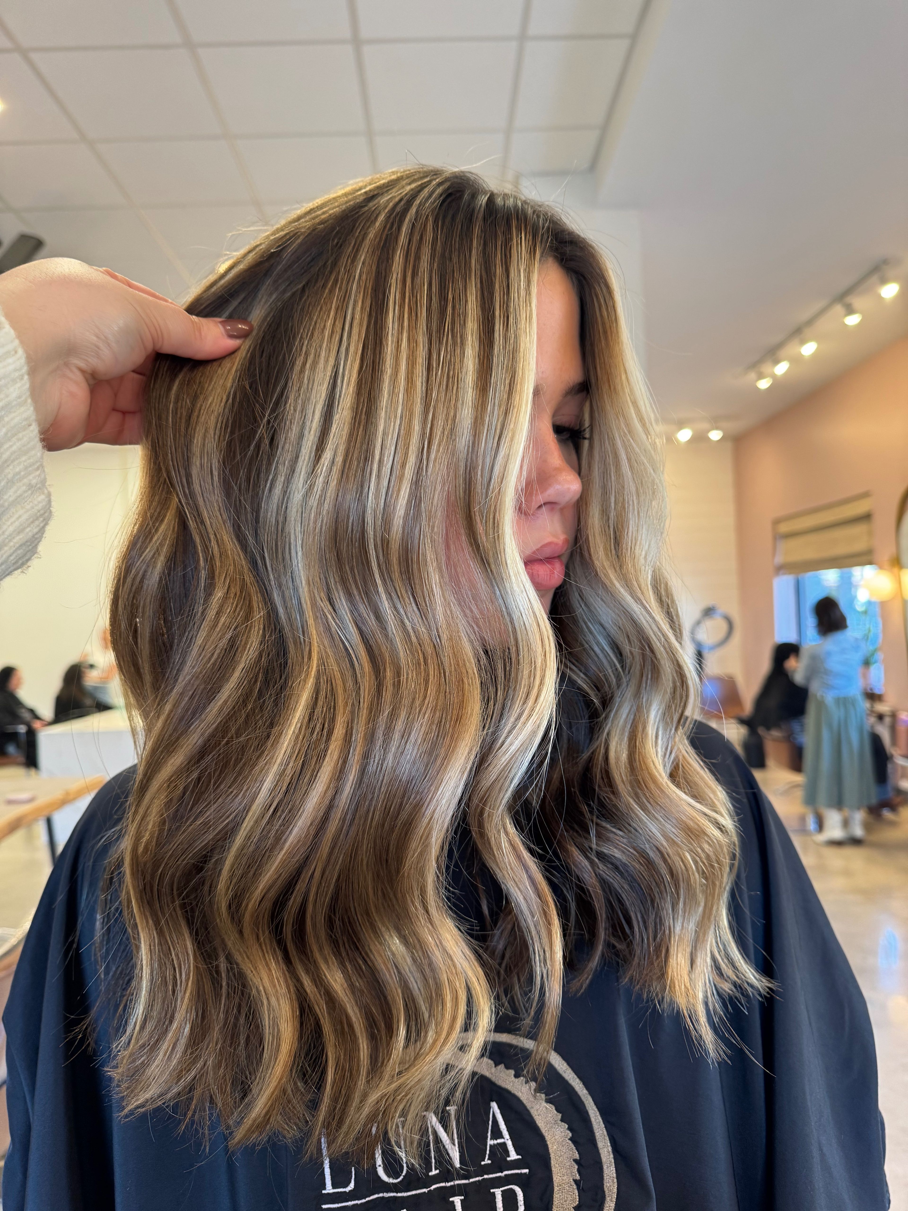 Marie Daniels — Warm Balayage ONESHOT Hair Awards entry