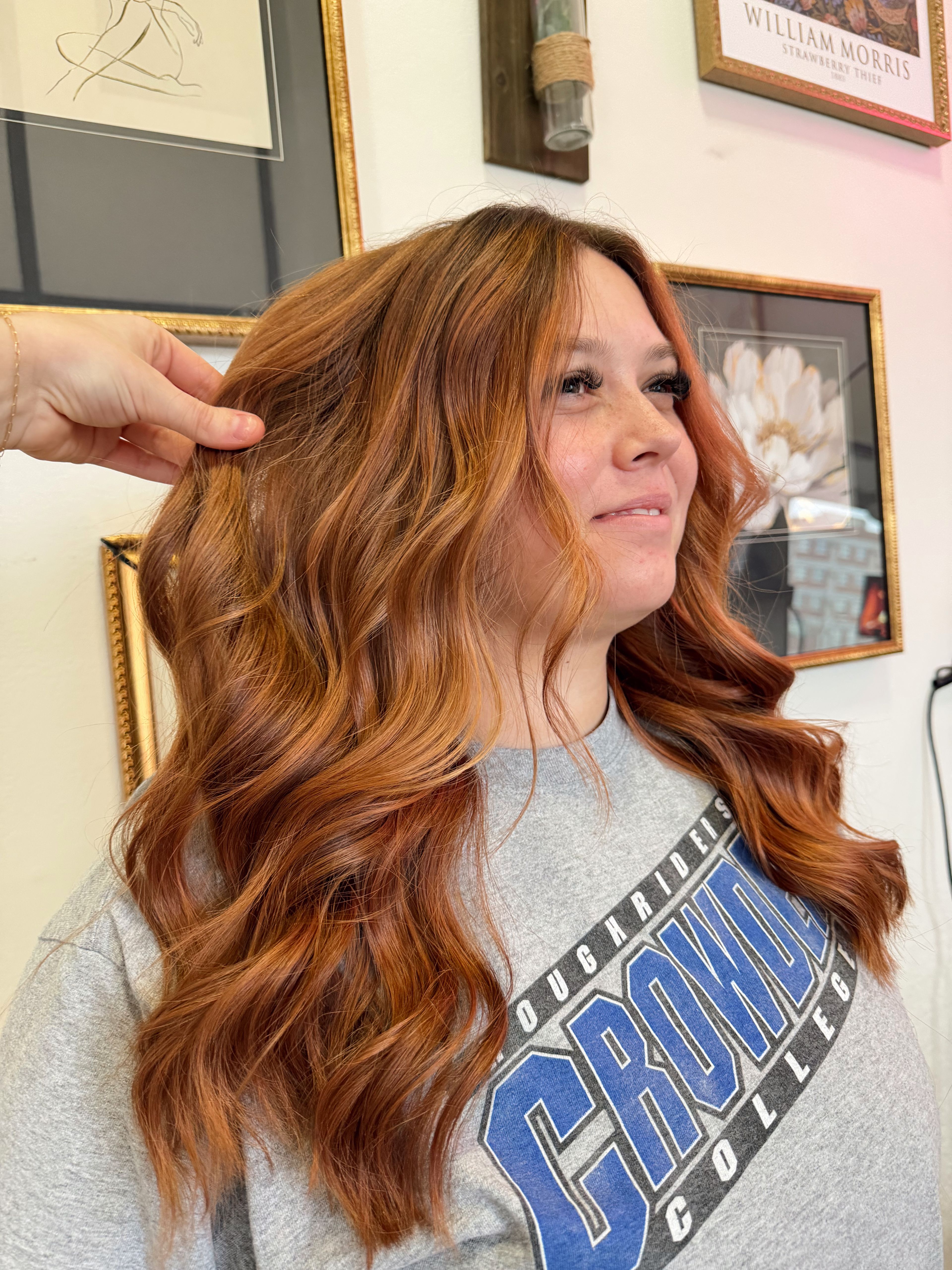 Skyeler Frett — Reds ONESHOT Hair Awards entry