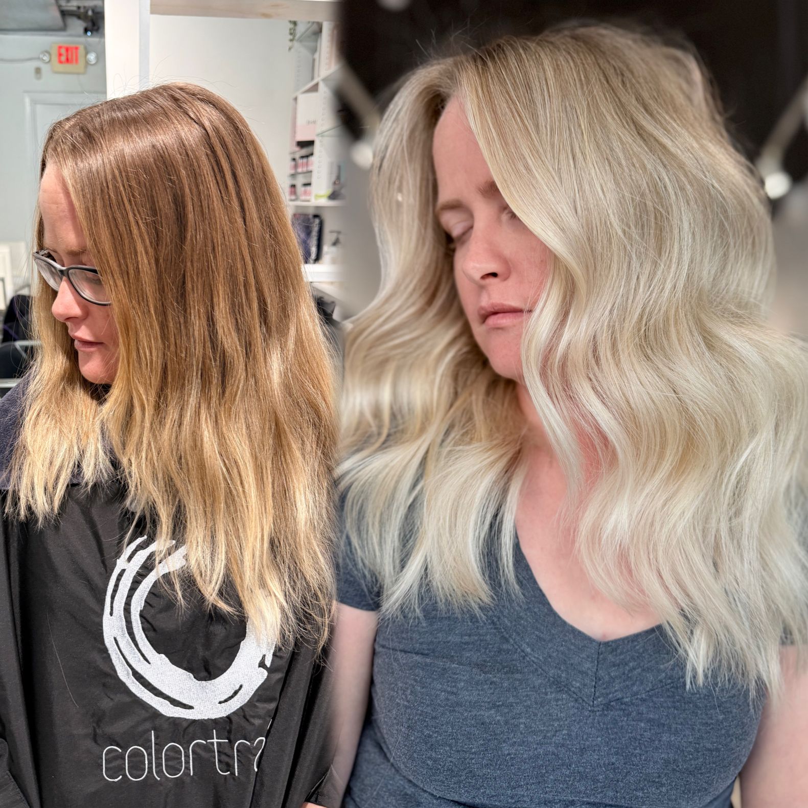 Lesleigh Aline — Color Transformation ONESHOT Hair Awards entry
