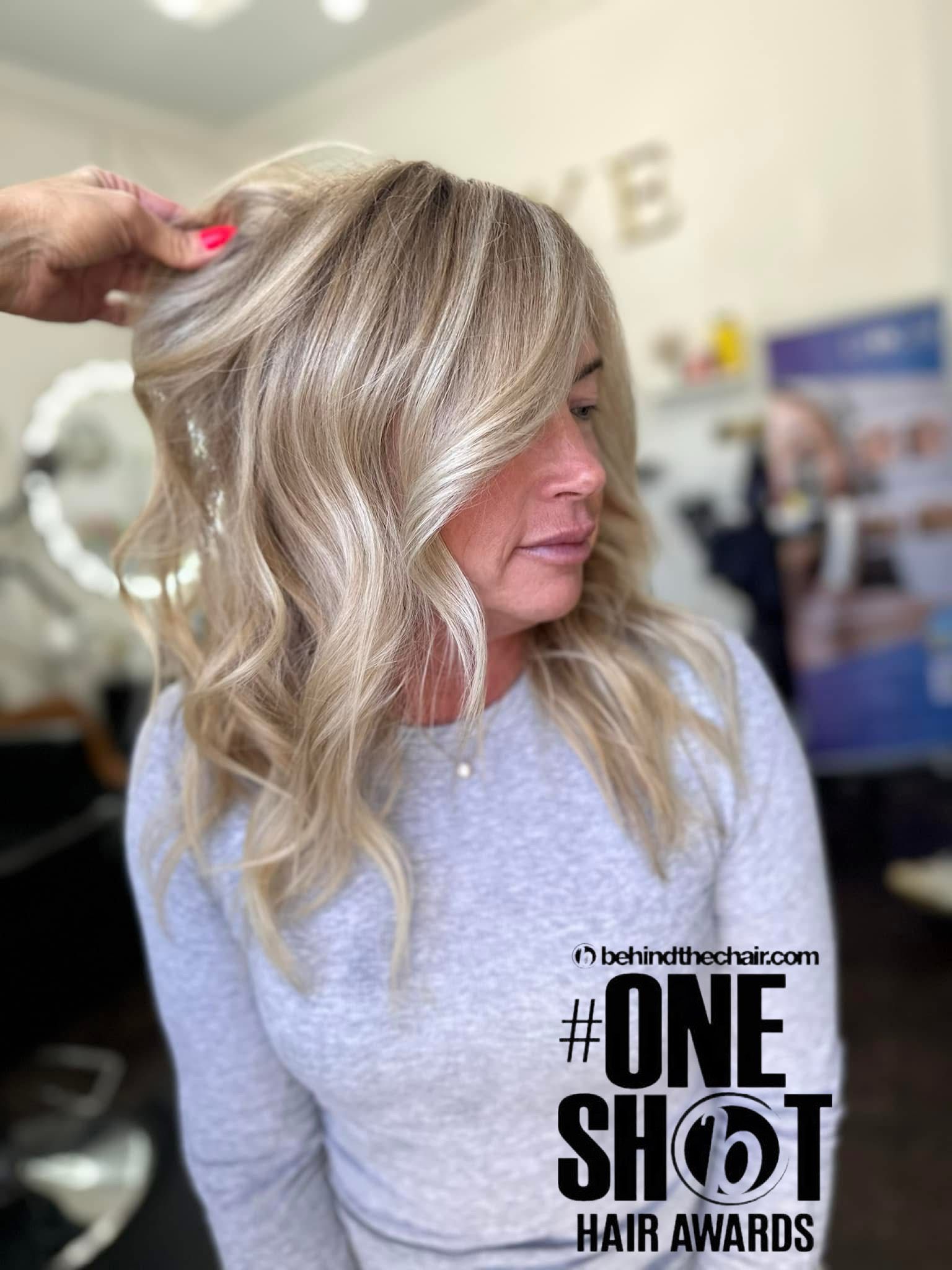 Katie Stephens — Platinum ONESHOT Hair Awards entry