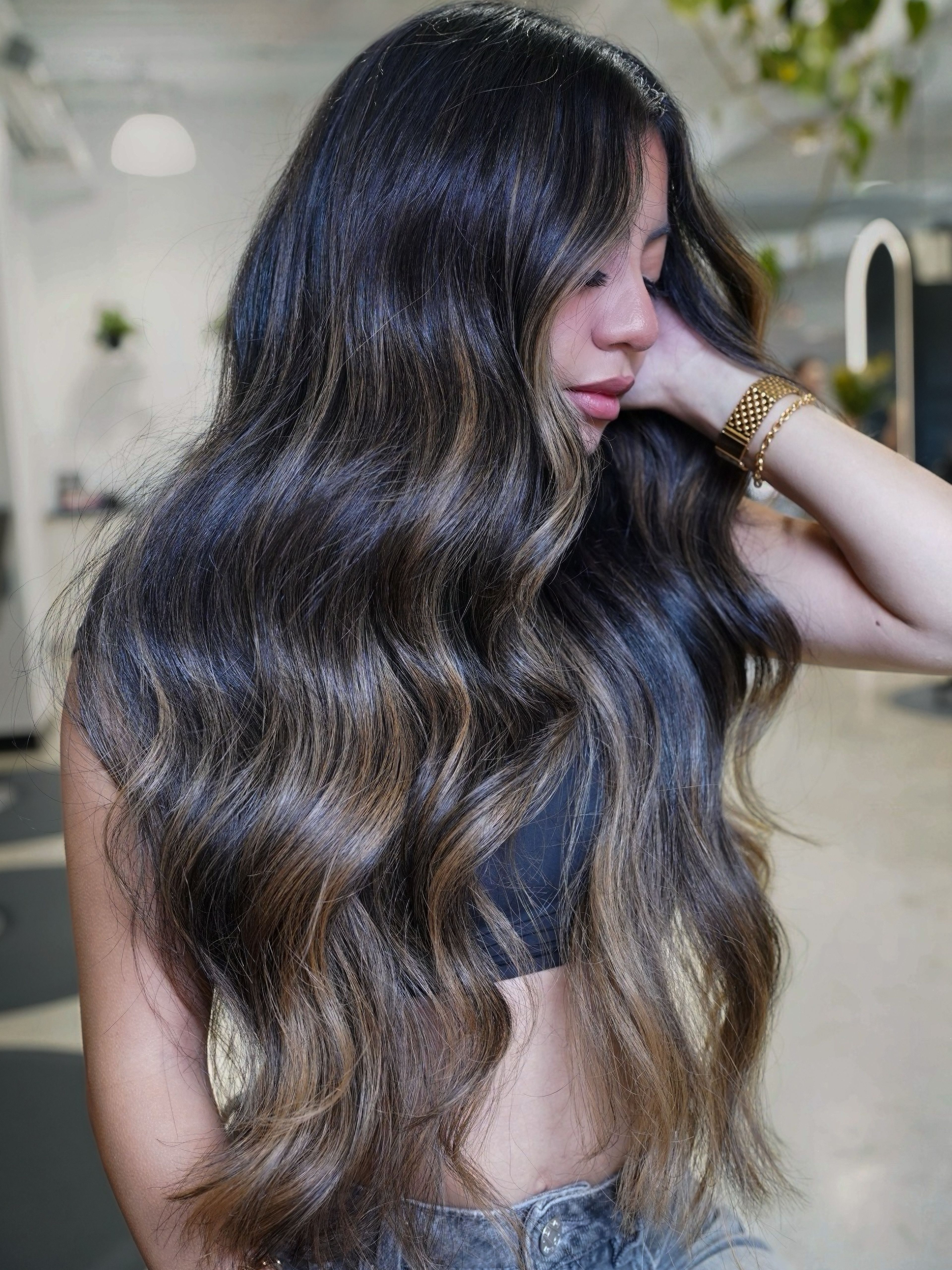 Danae Bertholf — Warm Balayage ONESHOT Hair Awards entry