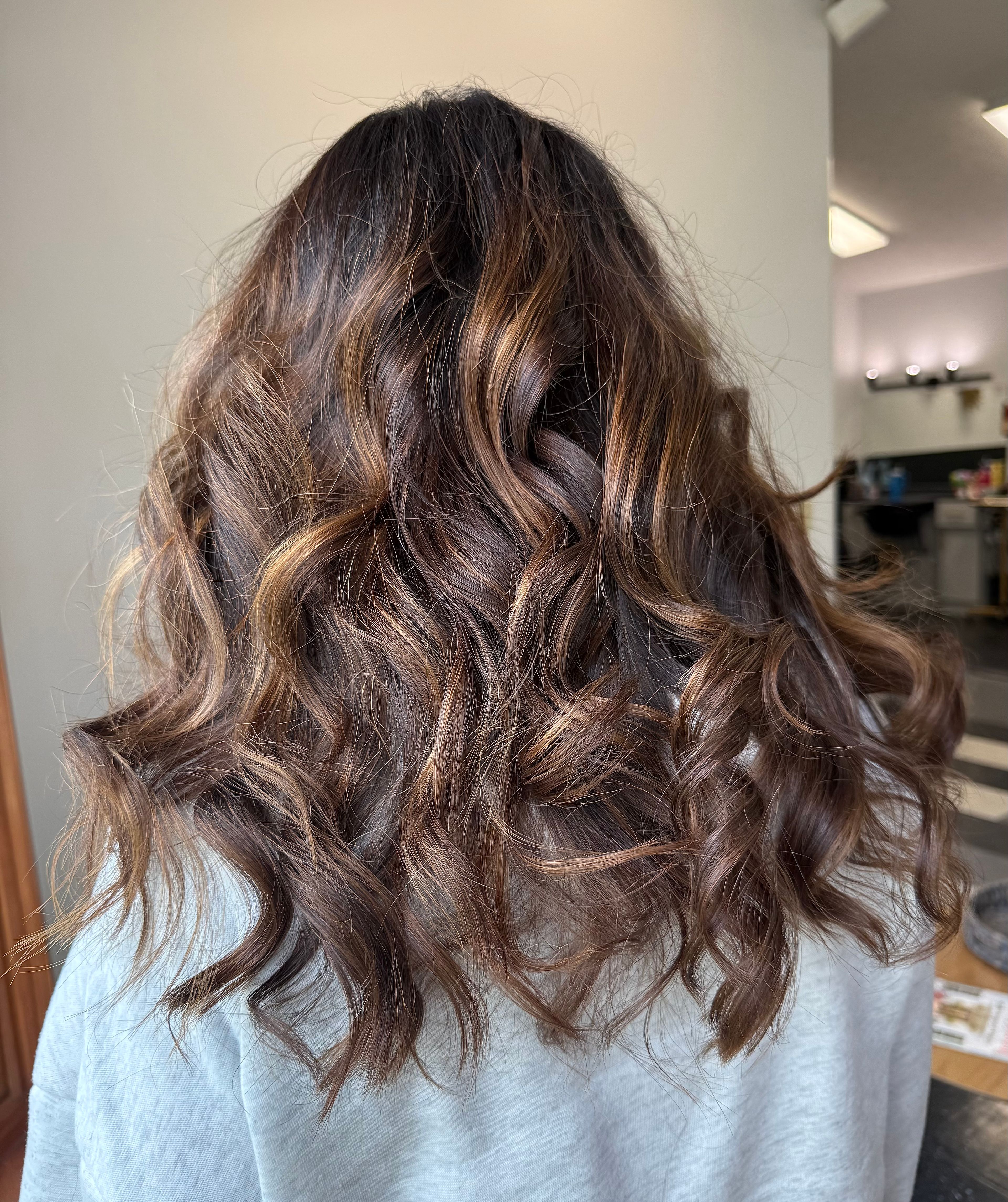 Audra Brown — Warm Balayage ONESHOT Hair Awards entry