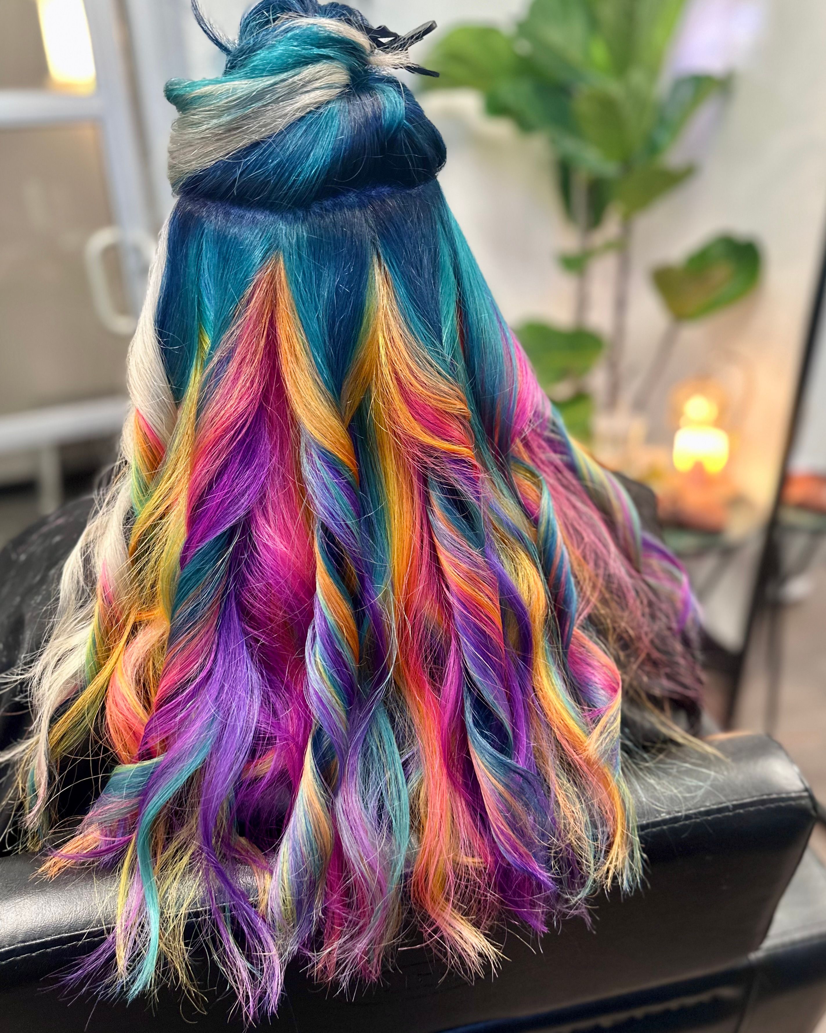 Sydney Wieland — Color Blocking ONESHOT Hair Awards entry
