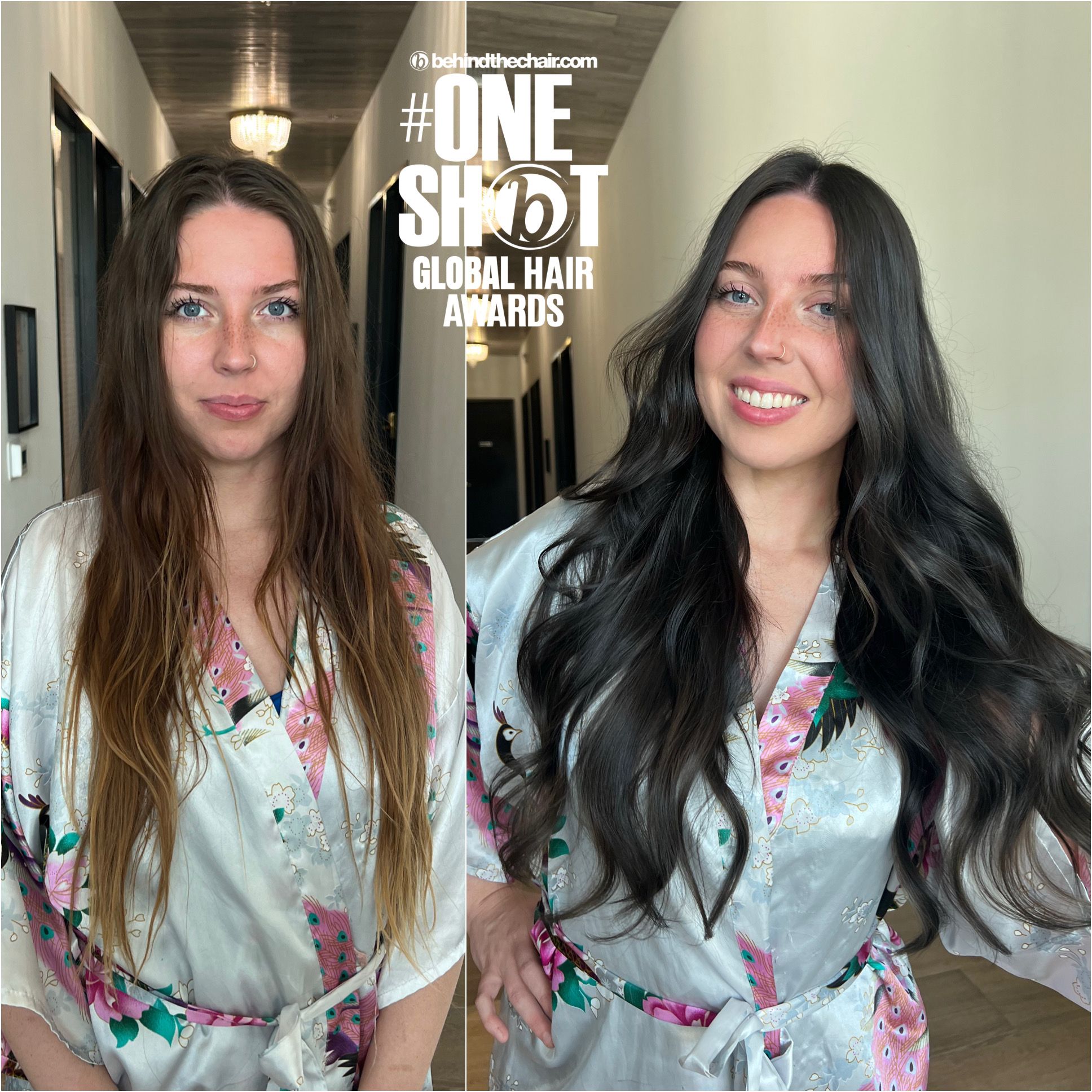 Tanya McAfee South — Color Transformation ONESHOT Hair Awards entry