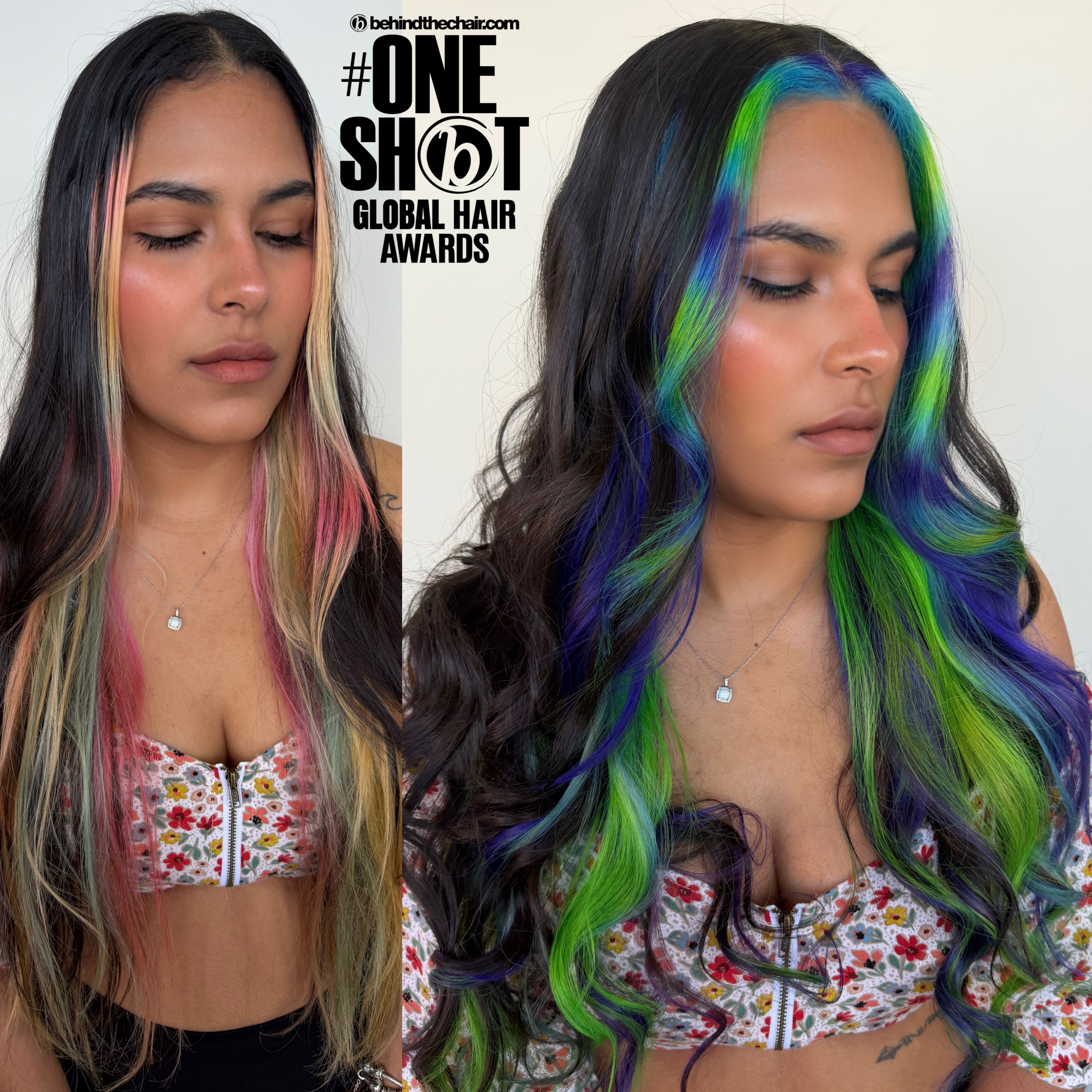 Tatiana Méndez — Color Blocking ONESHOT Hair Awards entry