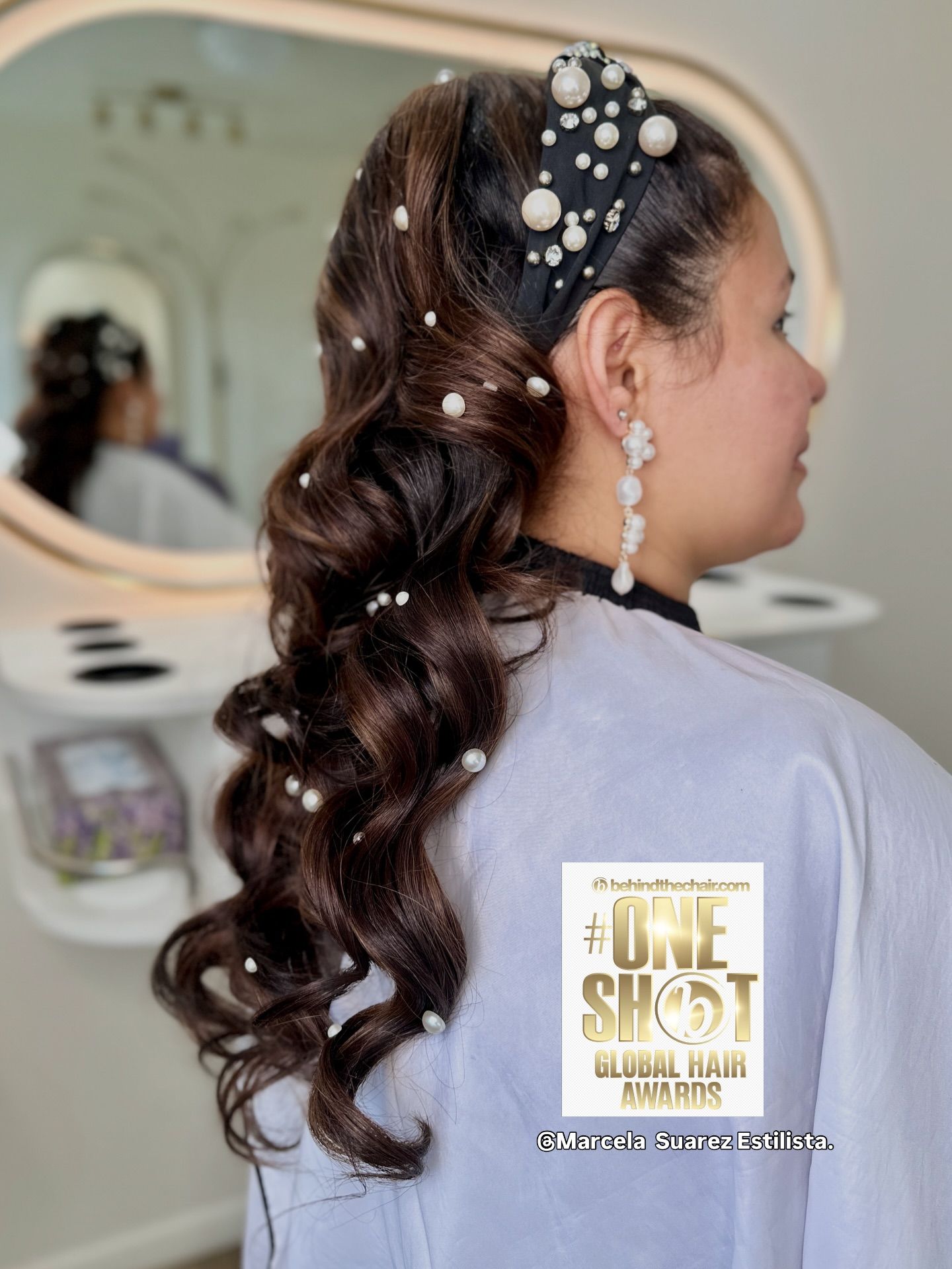 Marcela Suarez — Special Event Styling ONESHOT Hair Awards entry