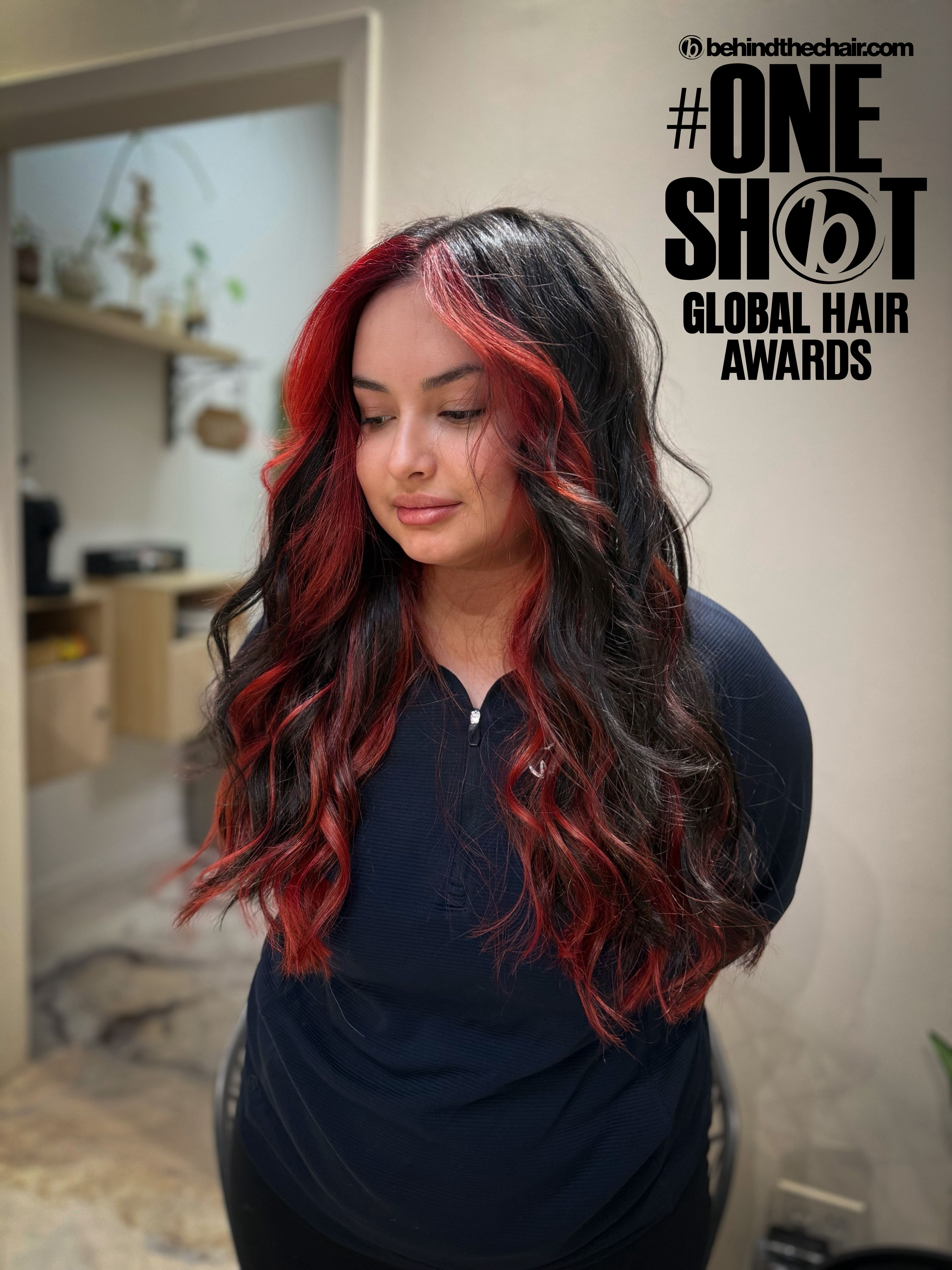 Cheyenne Baker — Color Blocking ONESHOT Hair Awards entry