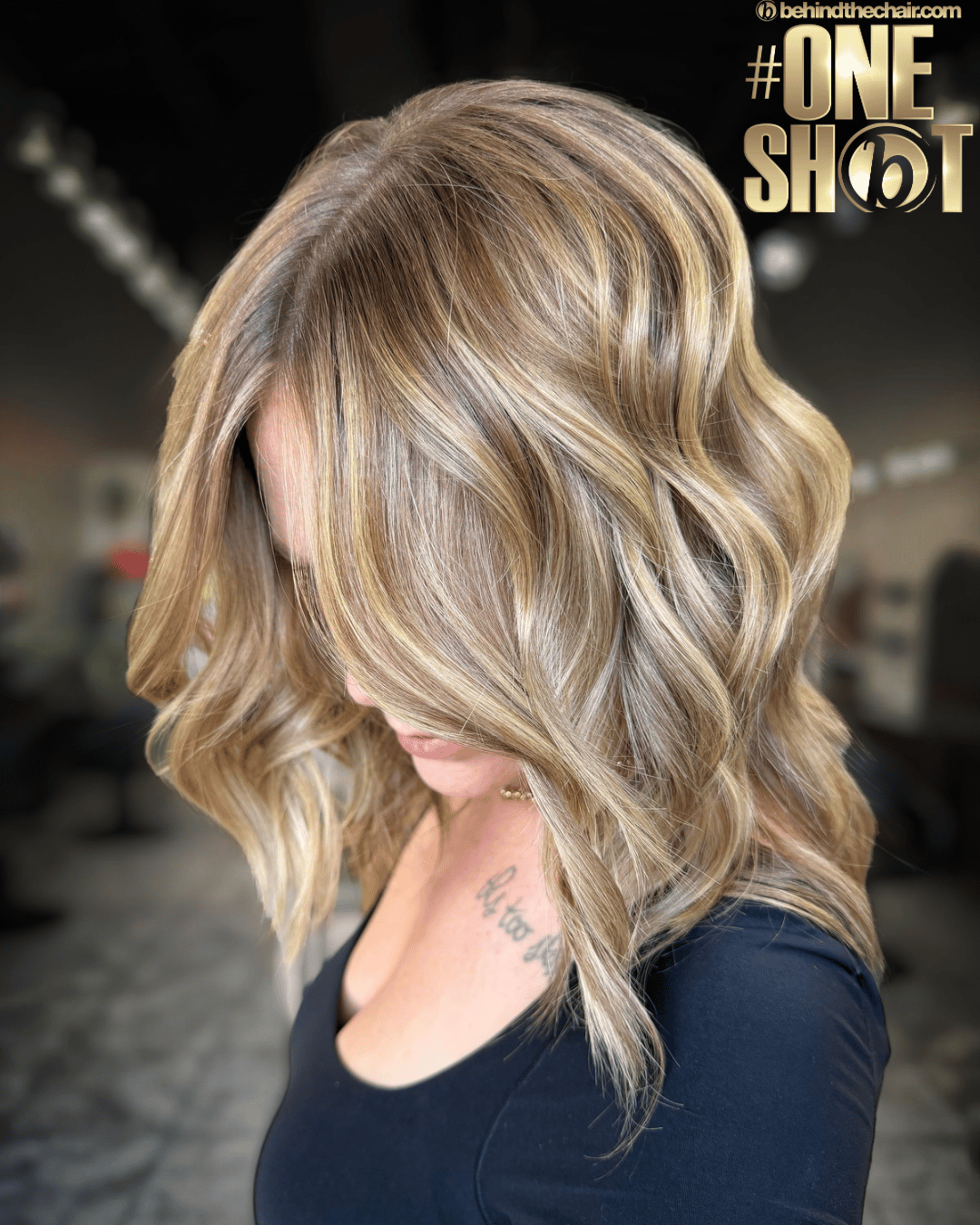 Sena Appert — Warm Balayage ONESHOT Hair Awards entry