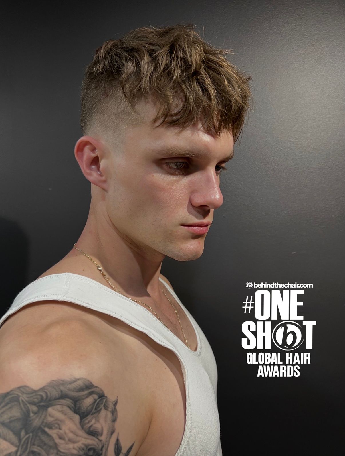 Gregson Gastar — Men's Cut ONESHOT Hair Awards entry