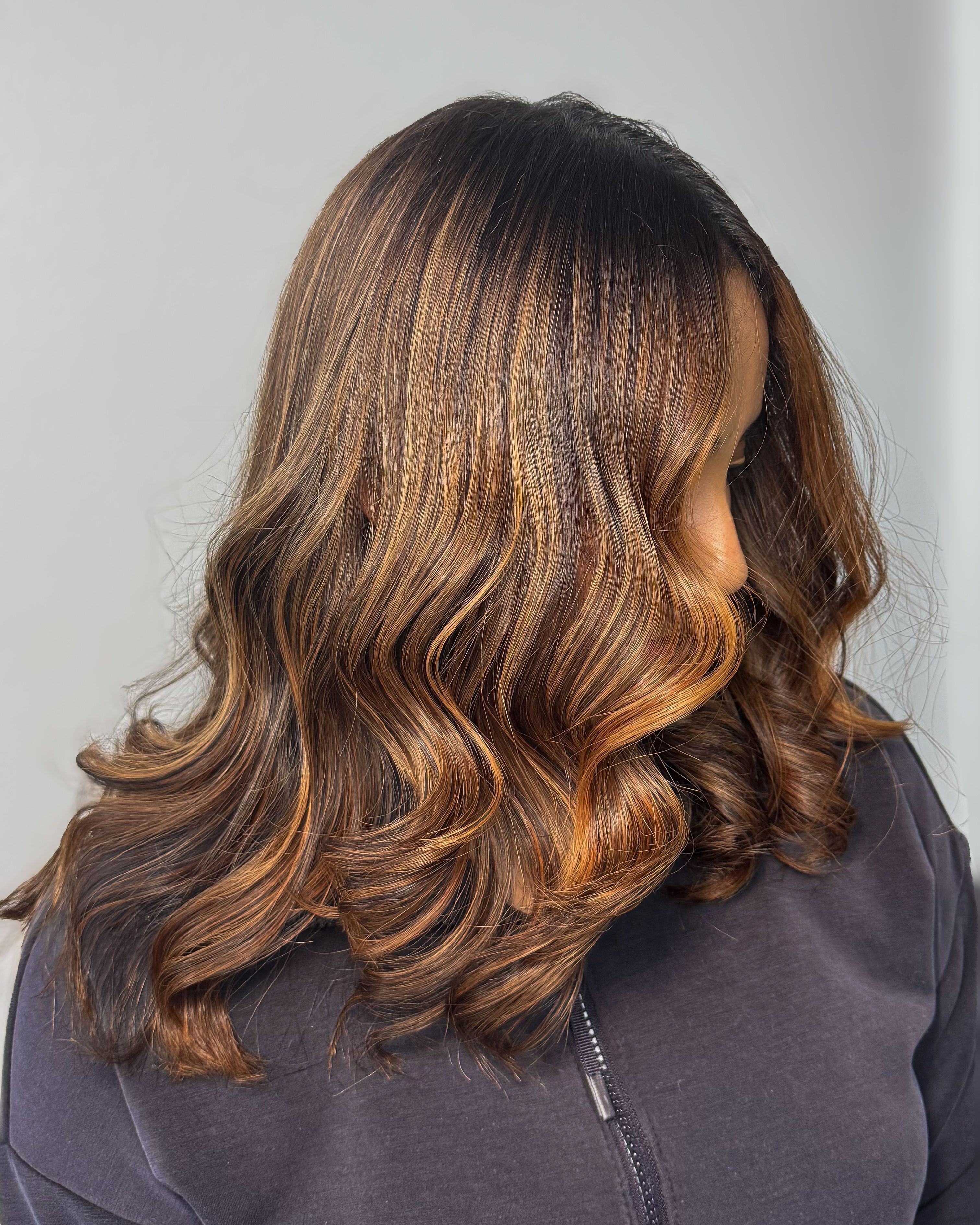 Rocio Elizabeth Estrada — Warm Balayage ONESHOT Hair Awards entry