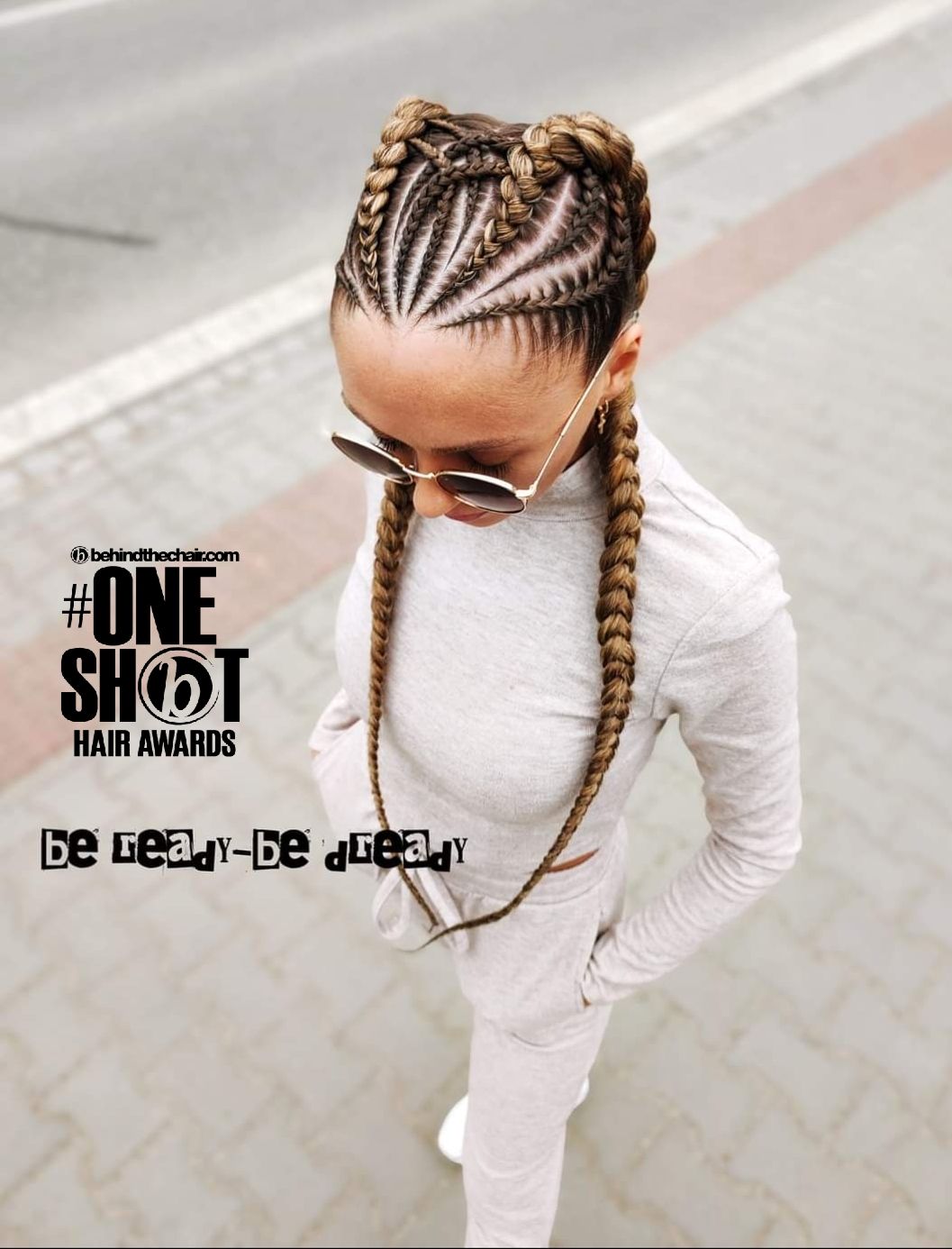 Klára Pekárková — Intricate Braids & Twists ONESHOT Hair Awards entry