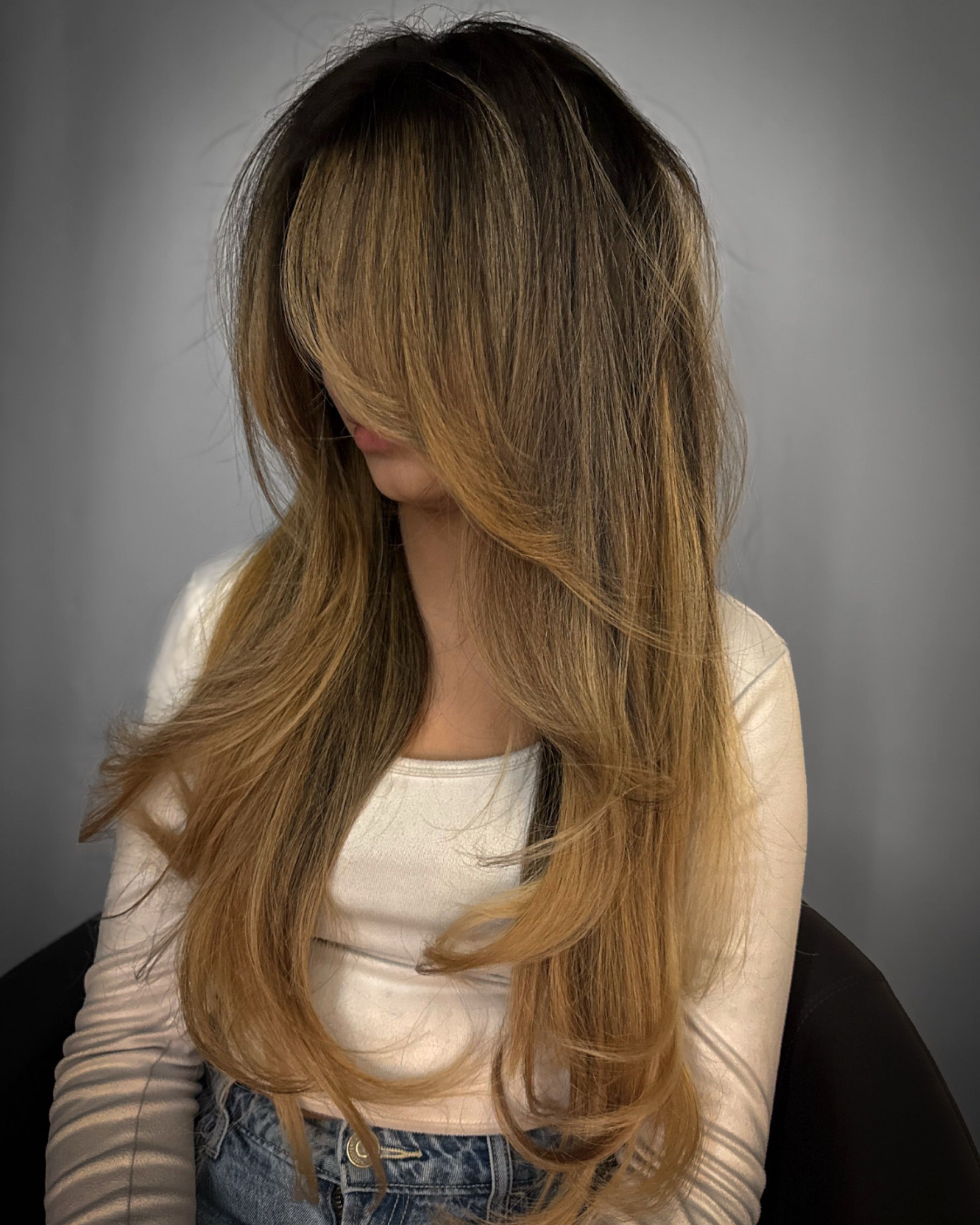Meghan Herman — Warm Balayage ONESHOT Hair Awards entry