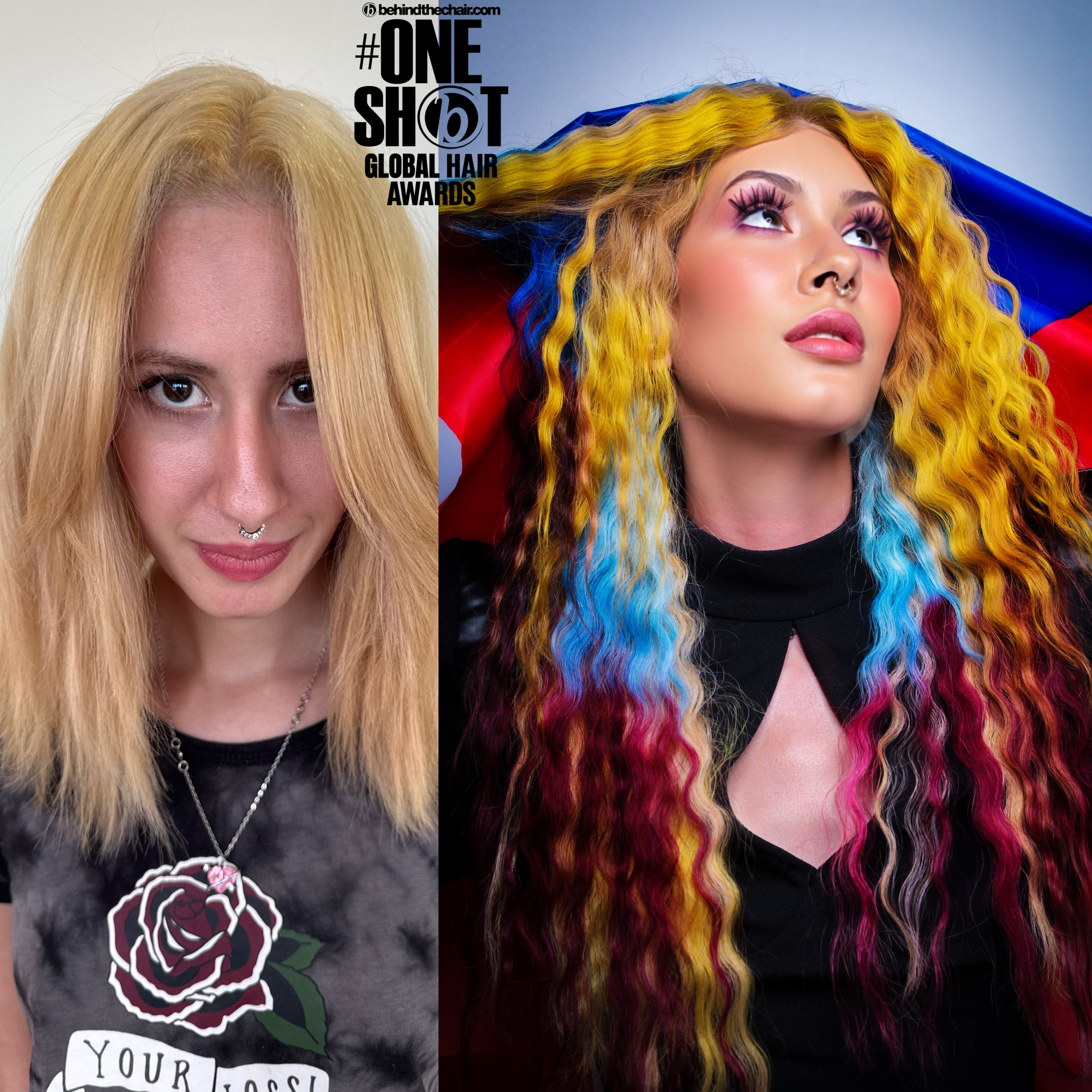 Tatiana Méndez — Color Transformation ONESHOT Hair Awards entry
