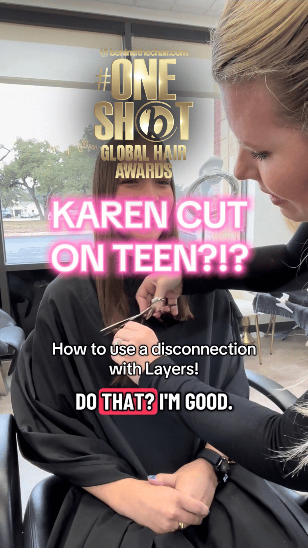 Amy Whitaker — Haircut Education Video ONESHOT Hair Awards entry