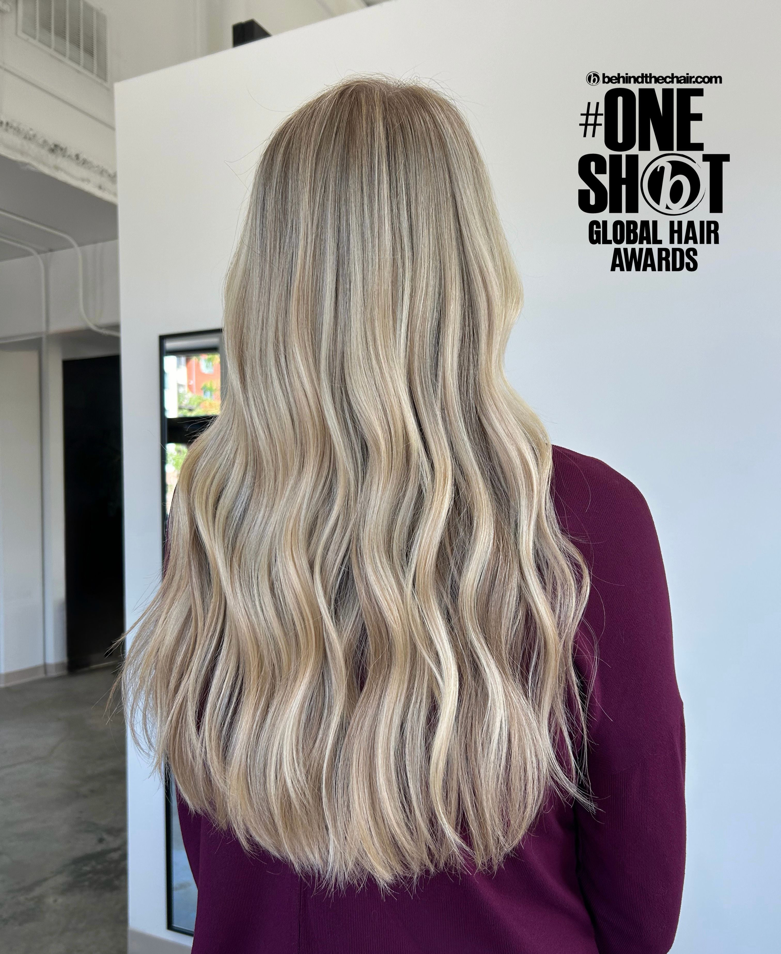 Claire Stebbins — Blondes ONESHOT Hair Awards entry