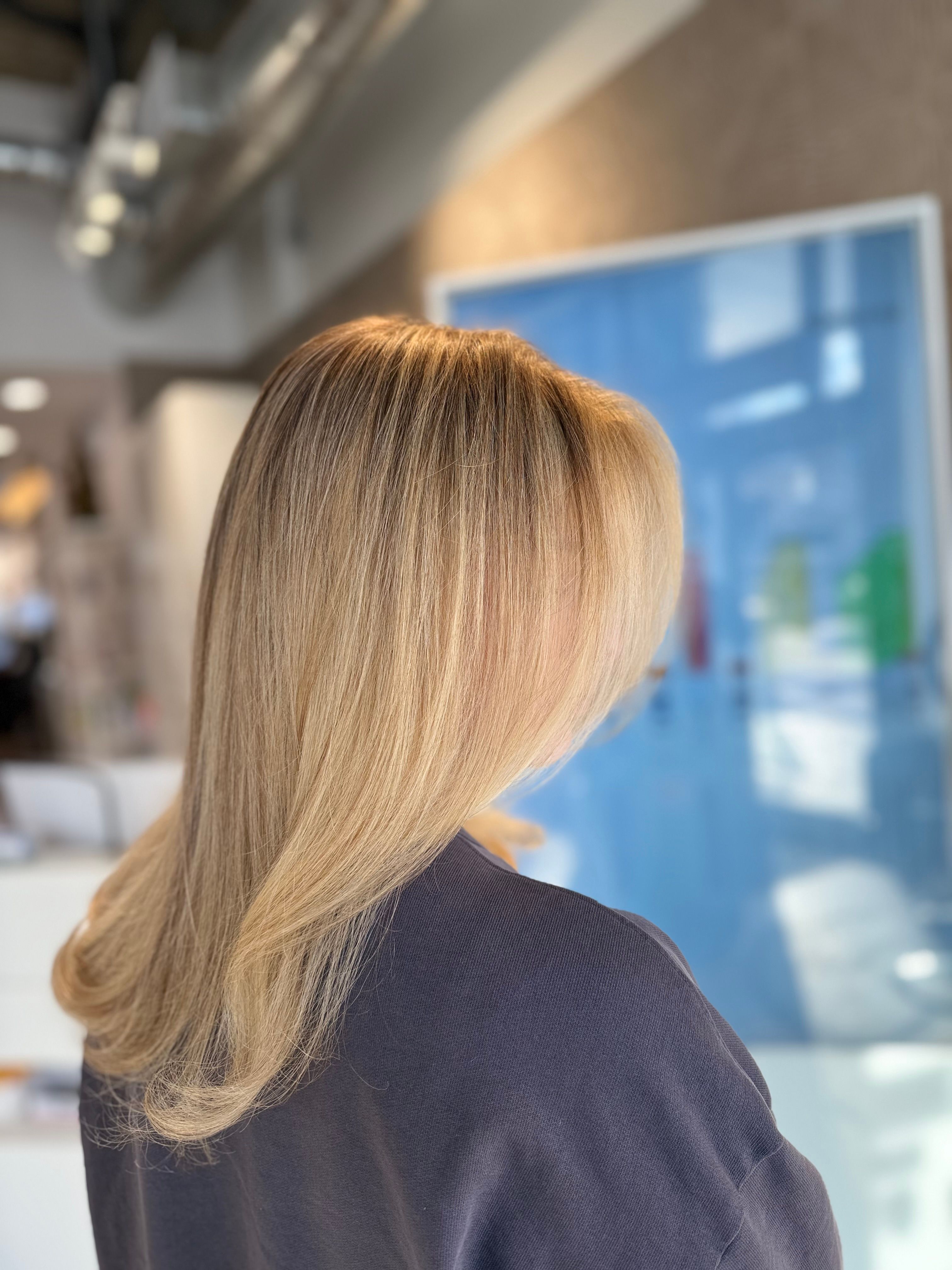 Usher Kettle Lemus — Warm Balayage ONESHOT Hair Awards entry