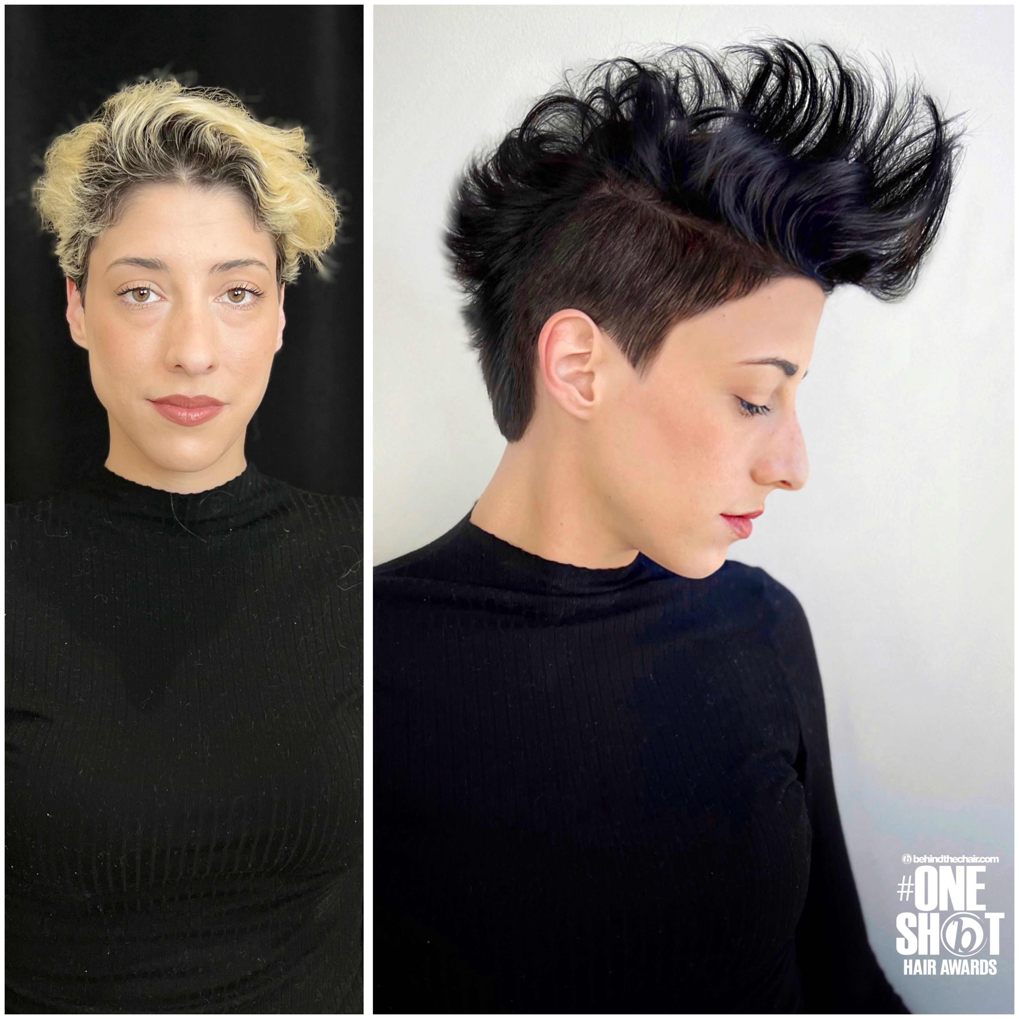 Teresa Romero — Cut Transformation ONESHOT Hair Awards entry