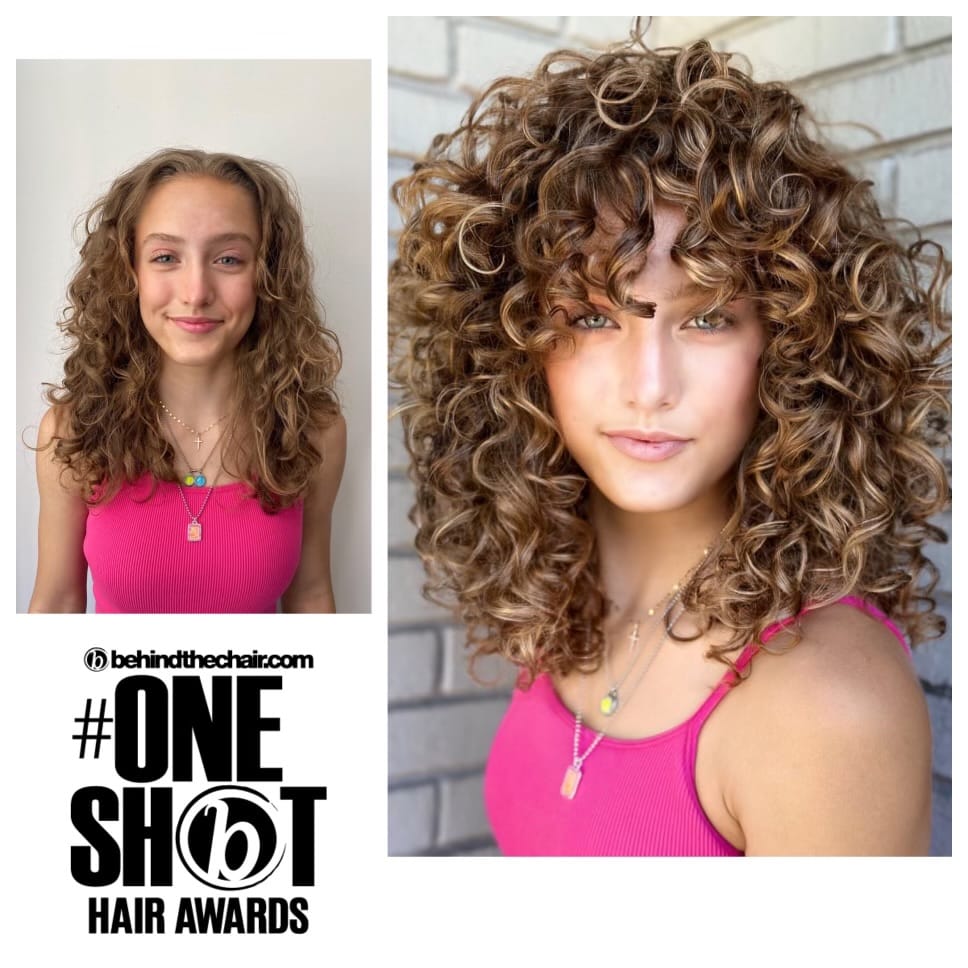 Tina Katz — Cut Transformation ONESHOT Hair Awards entry