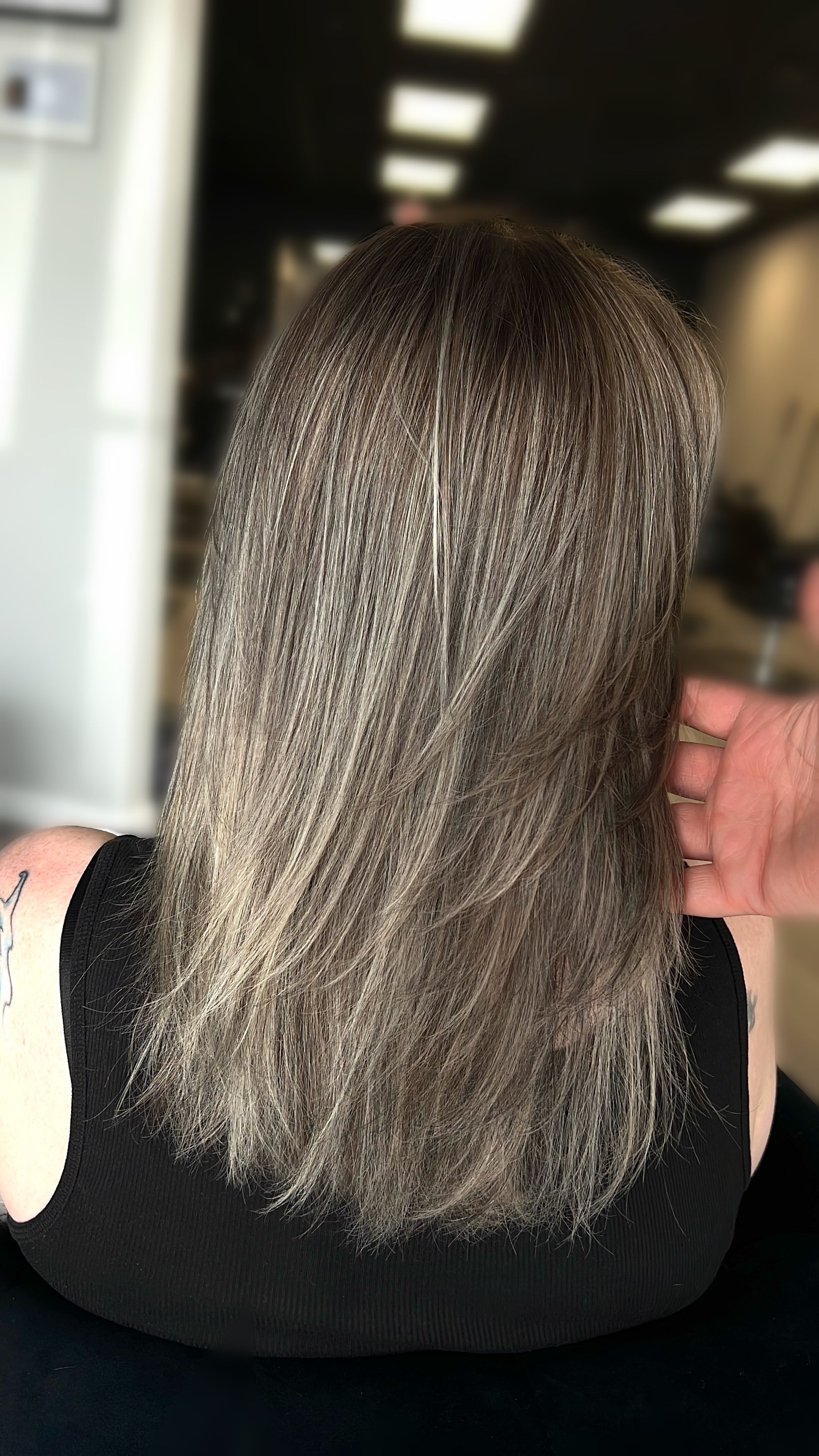 Sarah Santella — Cool Balayage ONESHOT Hair Awards entry