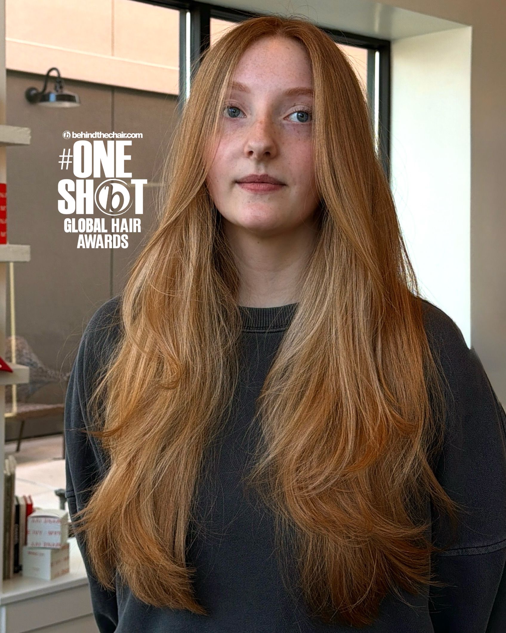 Chloe Strubel — Reds ONESHOT Hair Awards entry