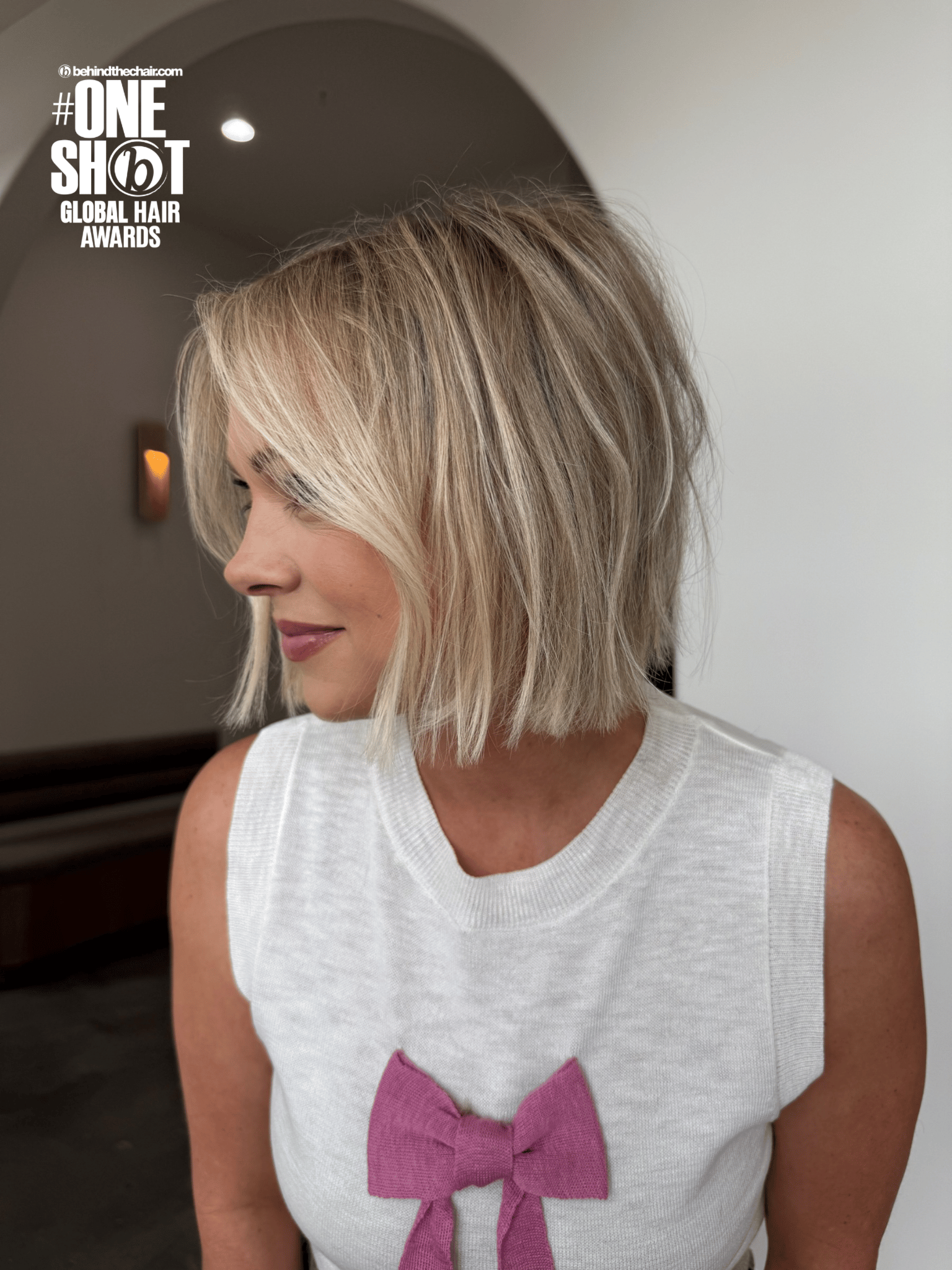 Meg Maenius — Bob/Lob ONESHOT Hair Awards entry