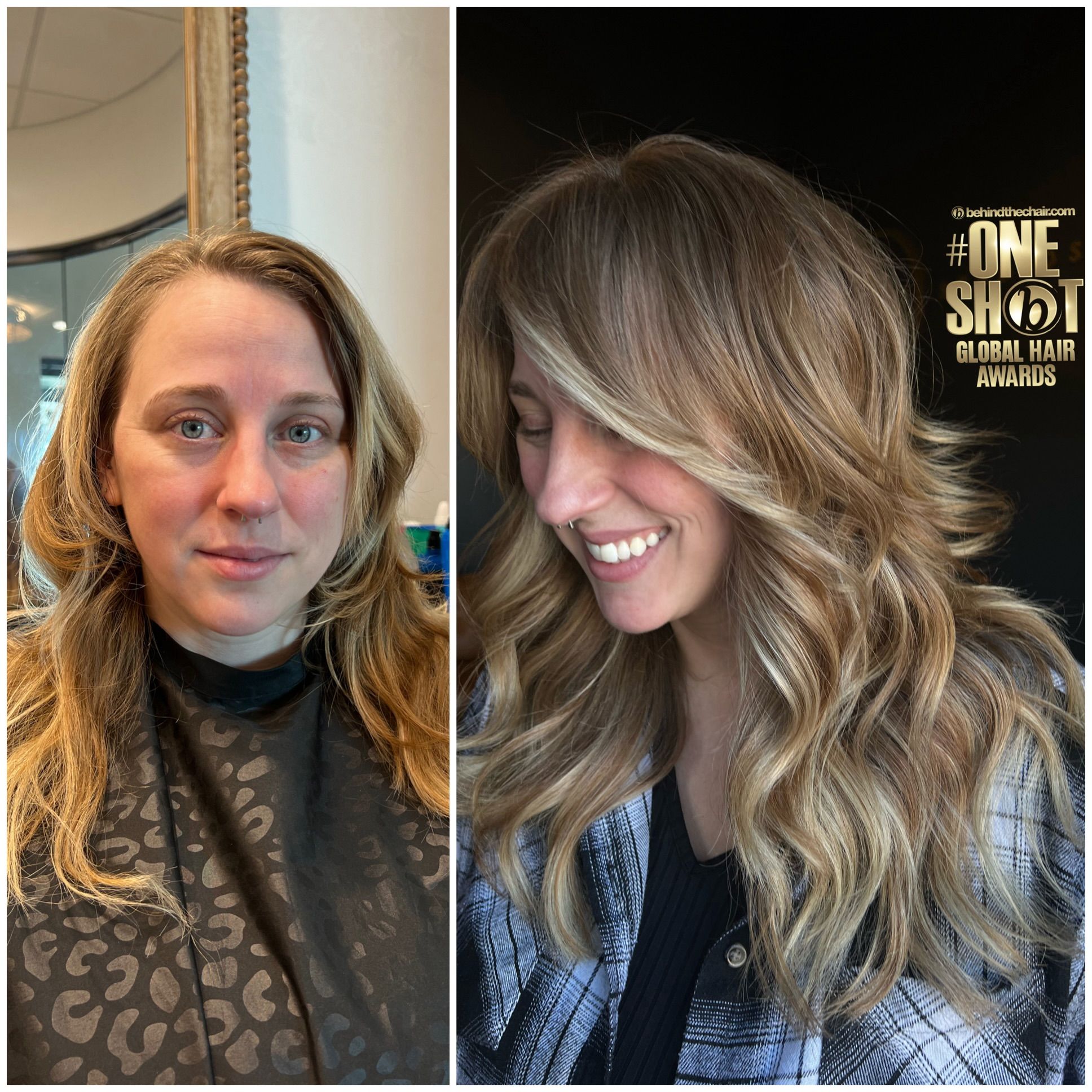 Tanya McAfee South — Cut Transformation ONESHOT Hair Awards entry