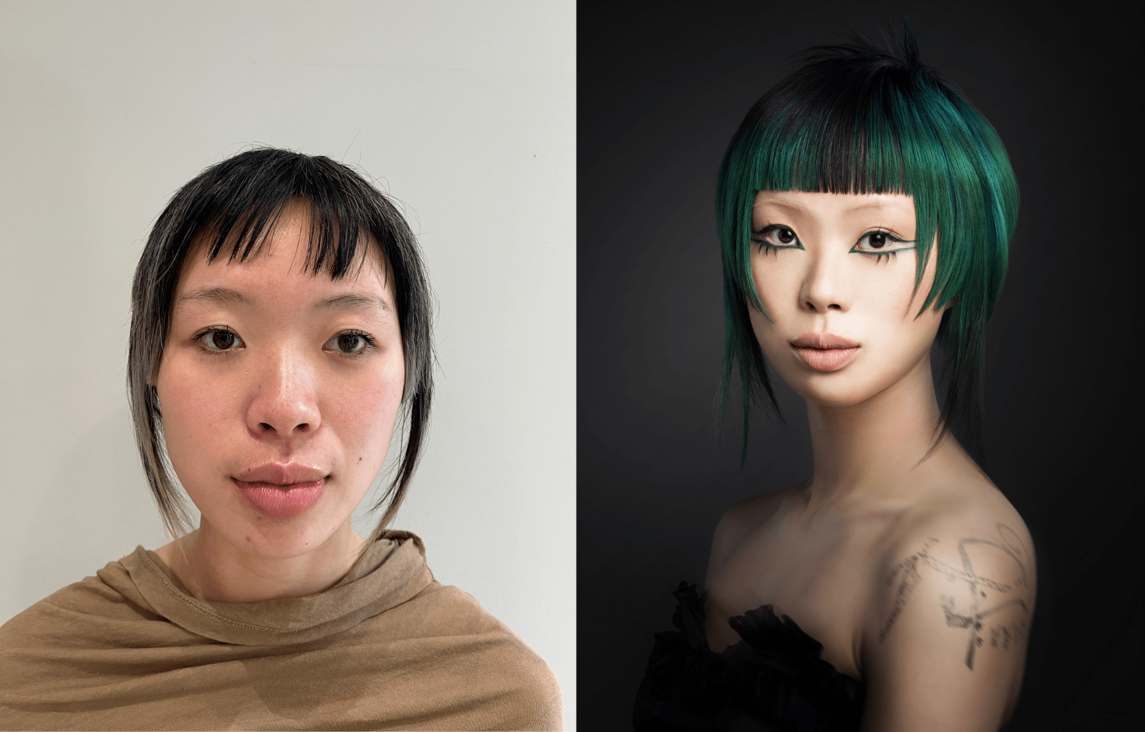 Saori Nakazono — Color Transformation ONESHOT Hair Awards entry
