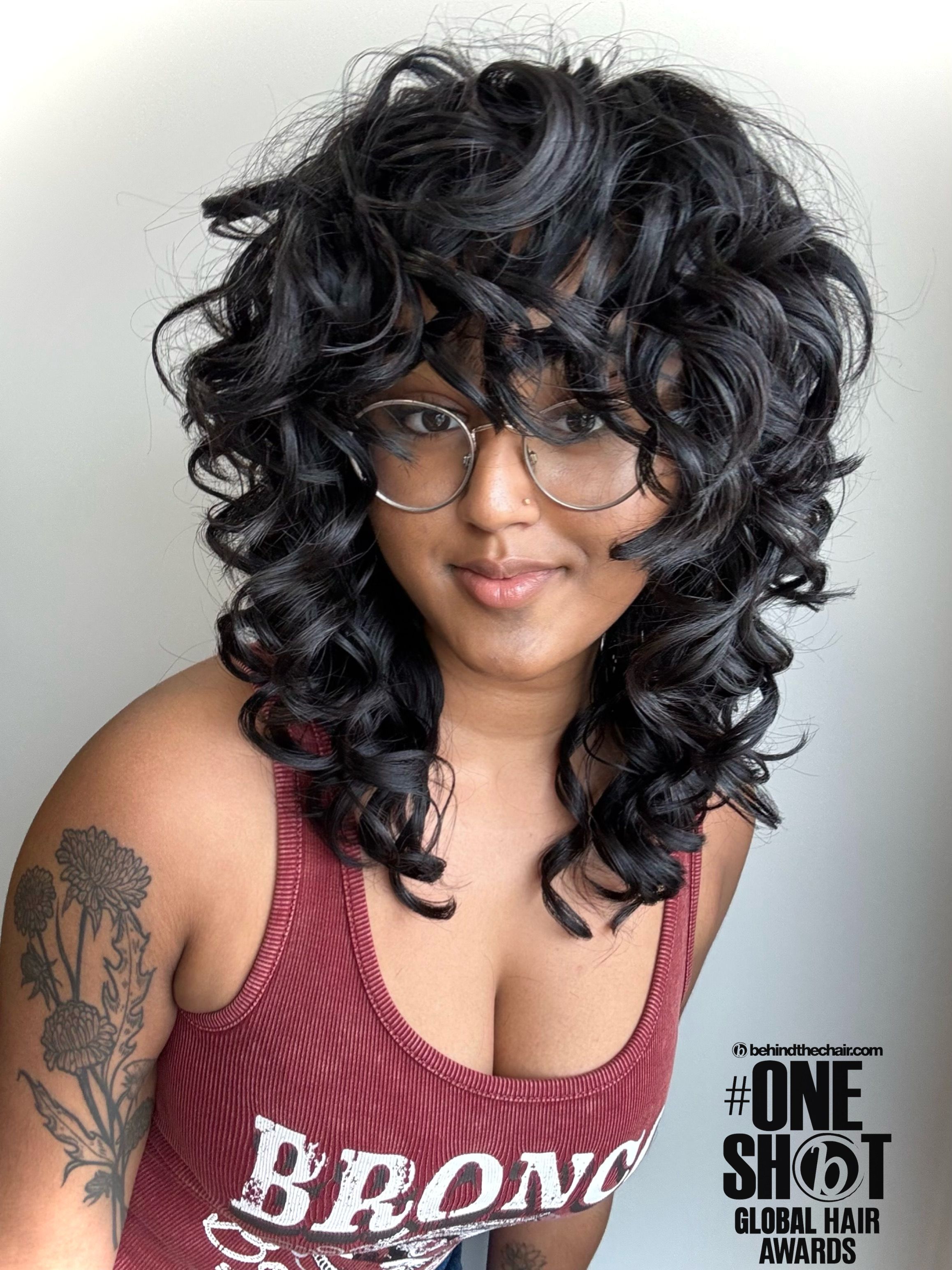 Shireen Rafeeq — Shag/Mullet ONESHOT Hair Awards entry