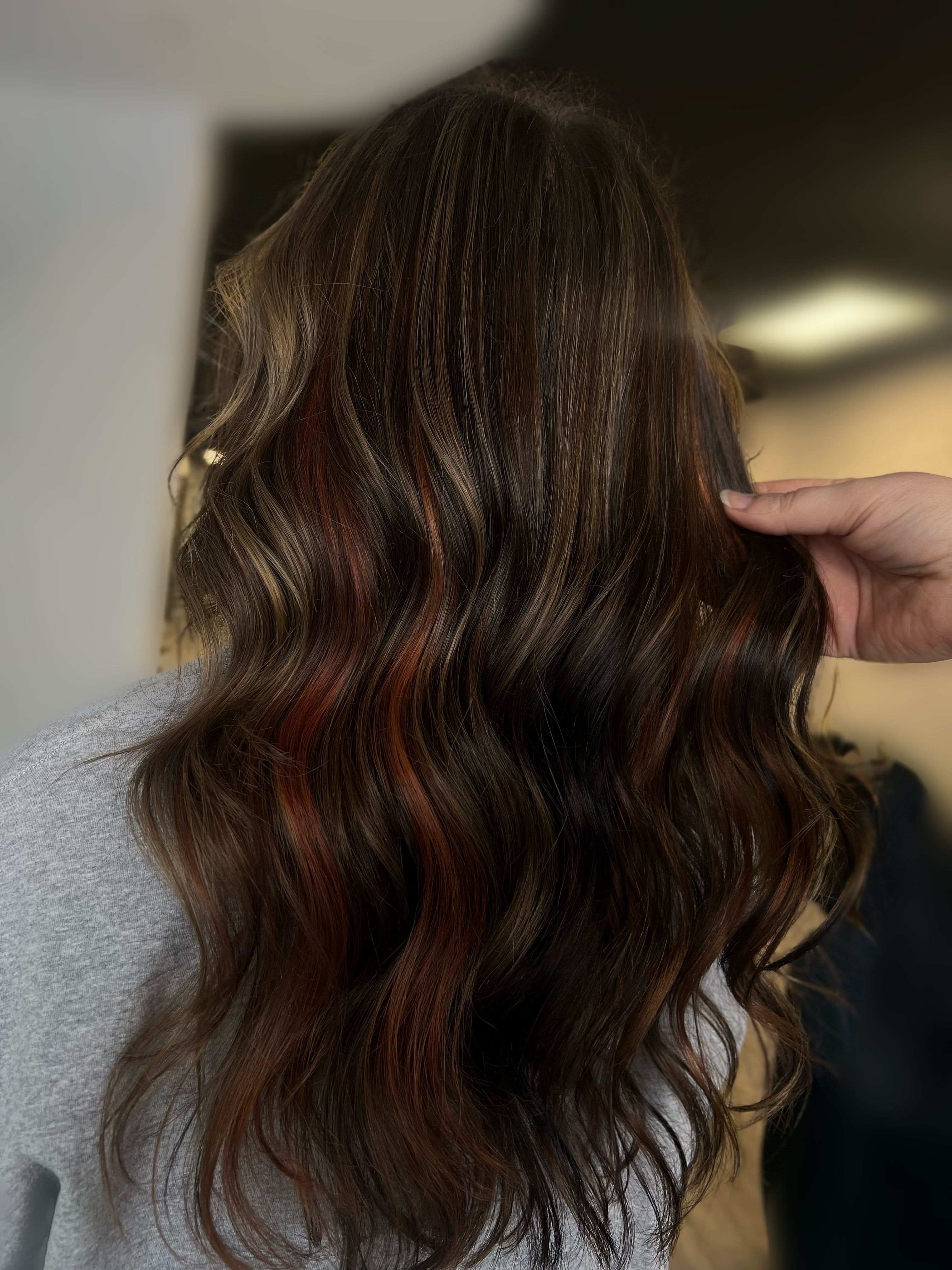 Sarah Santella — Warm Balayage ONESHOT Hair Awards entry