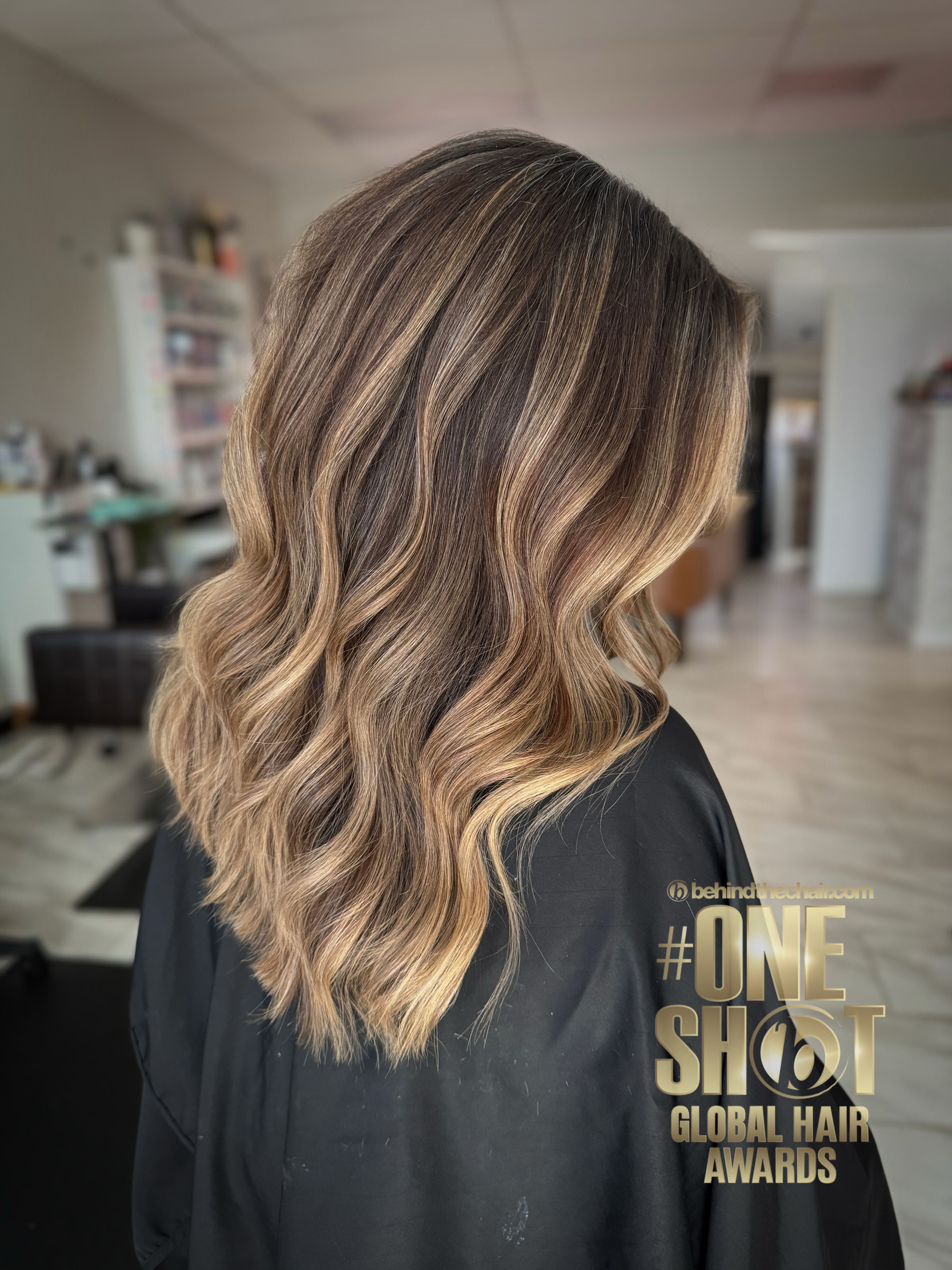 Emilee Rohrer — Warm Balayage ONESHOT Hair Awards entry