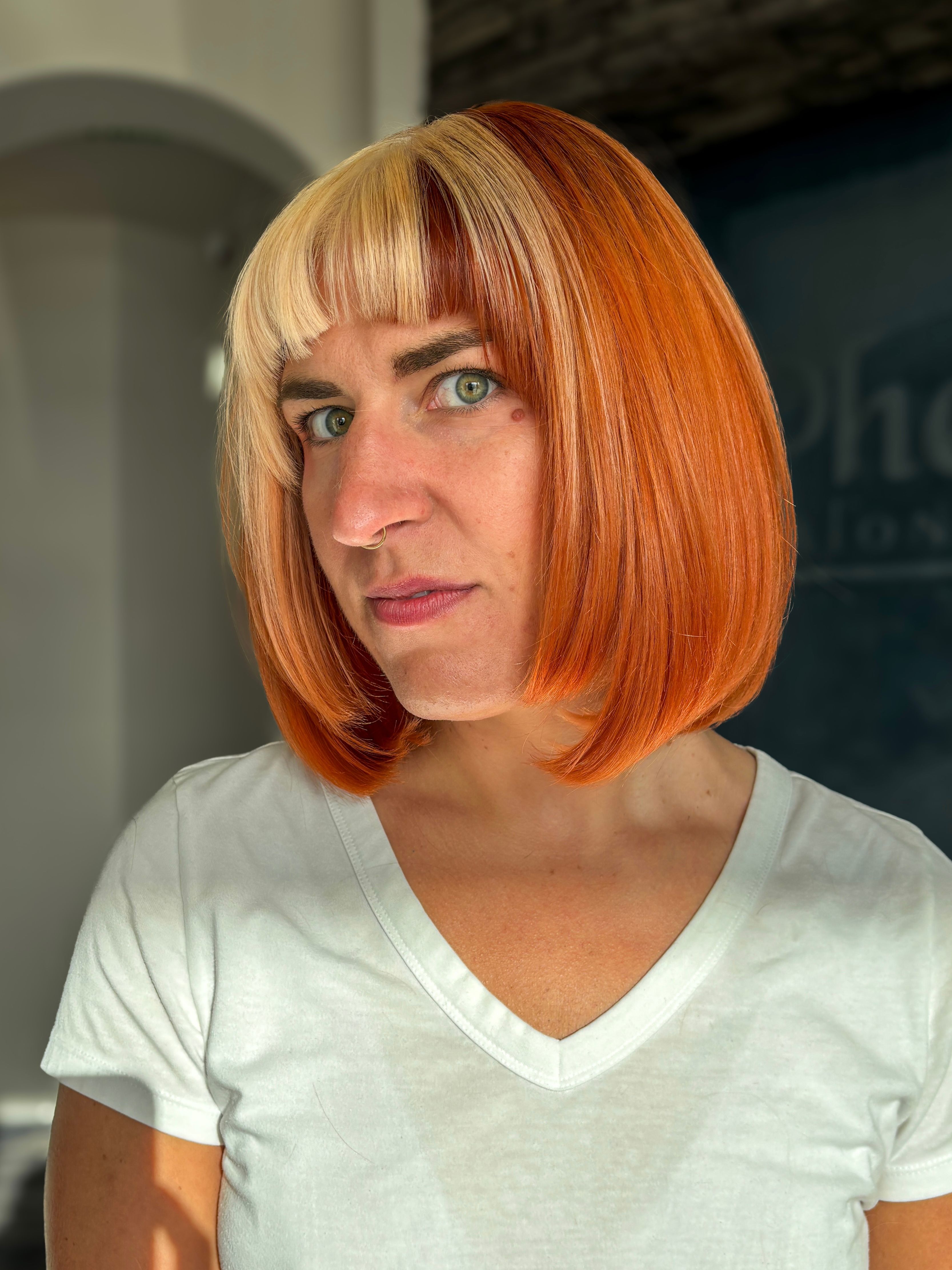 Angela Blom — Color Blocking ONESHOT Hair Awards entry