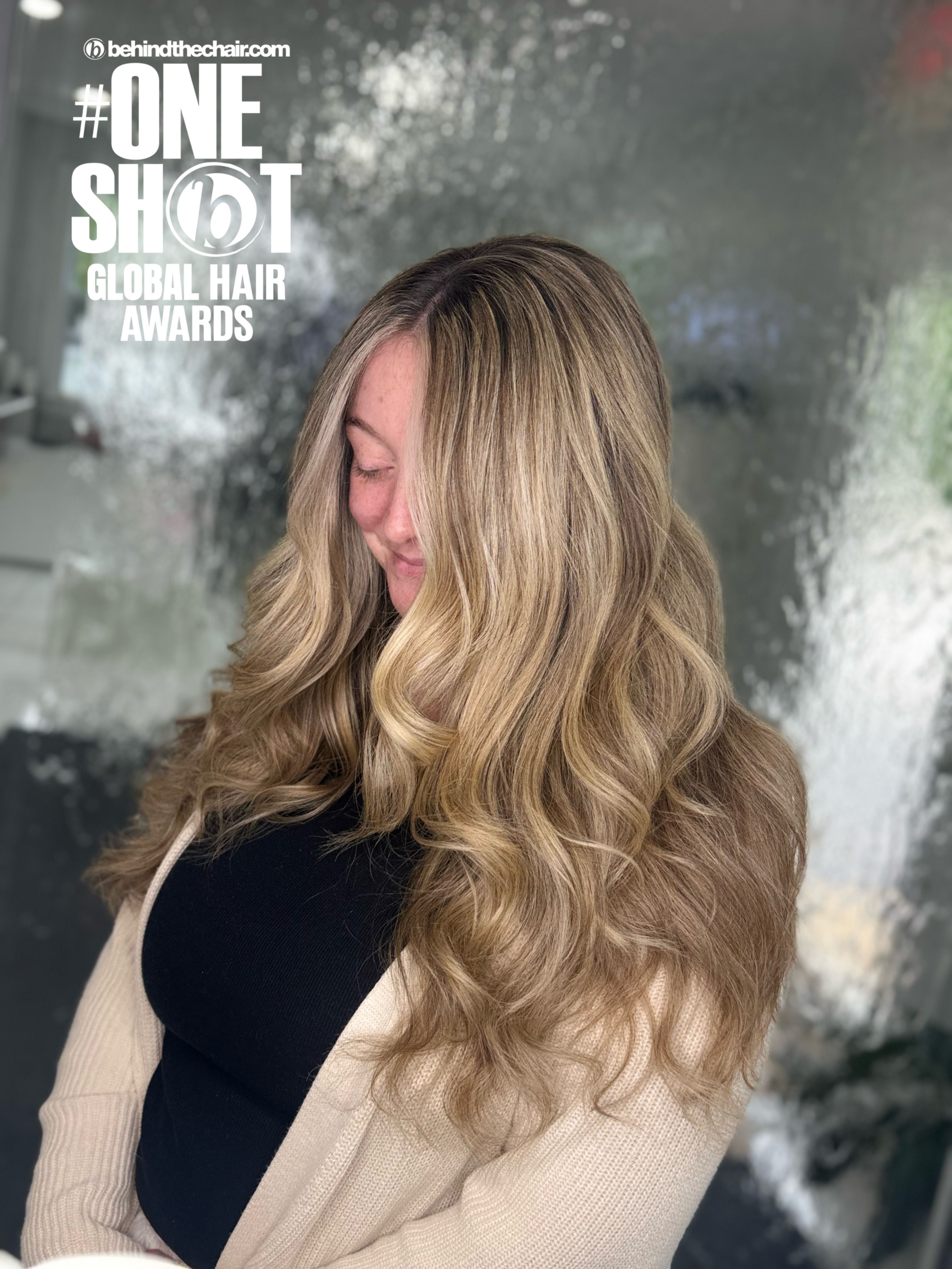 Kanani Perez — Blondes ONESHOT Hair Awards entry