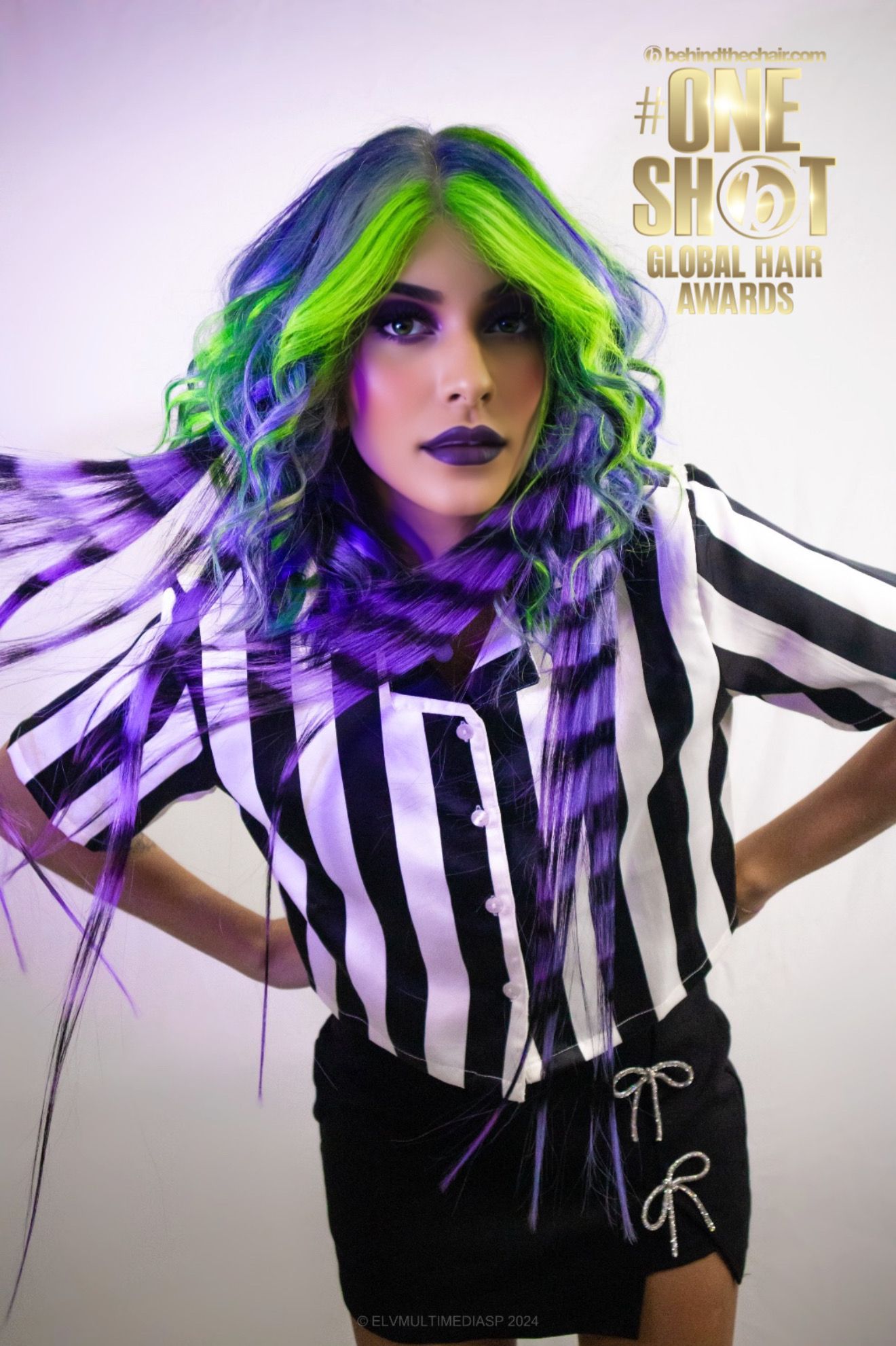 Tatiana Méndez — Hair Tattoo ONESHOT Hair Awards entry