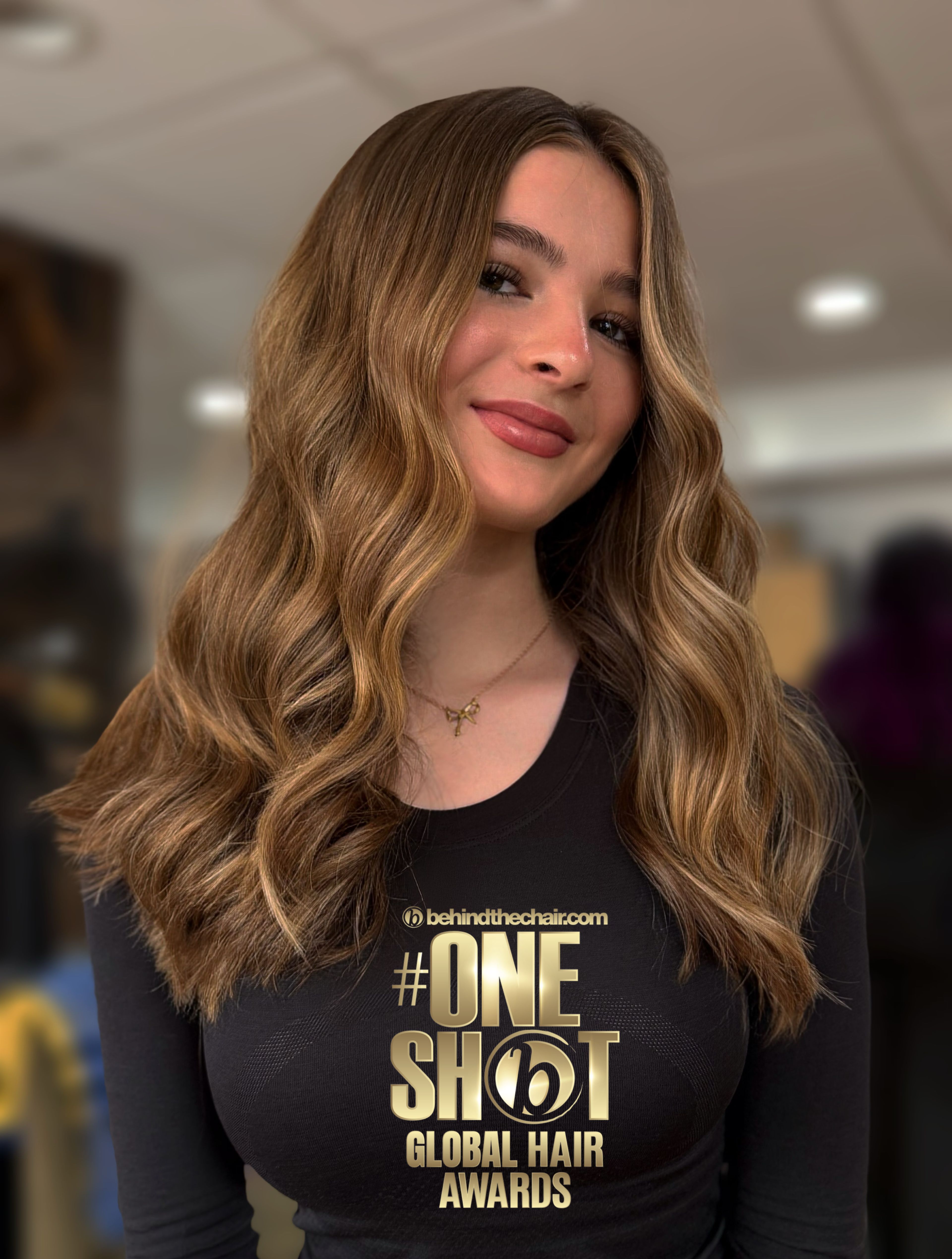 Stephanie Tassinari — Warm Balayage ONESHOT Hair Awards entry